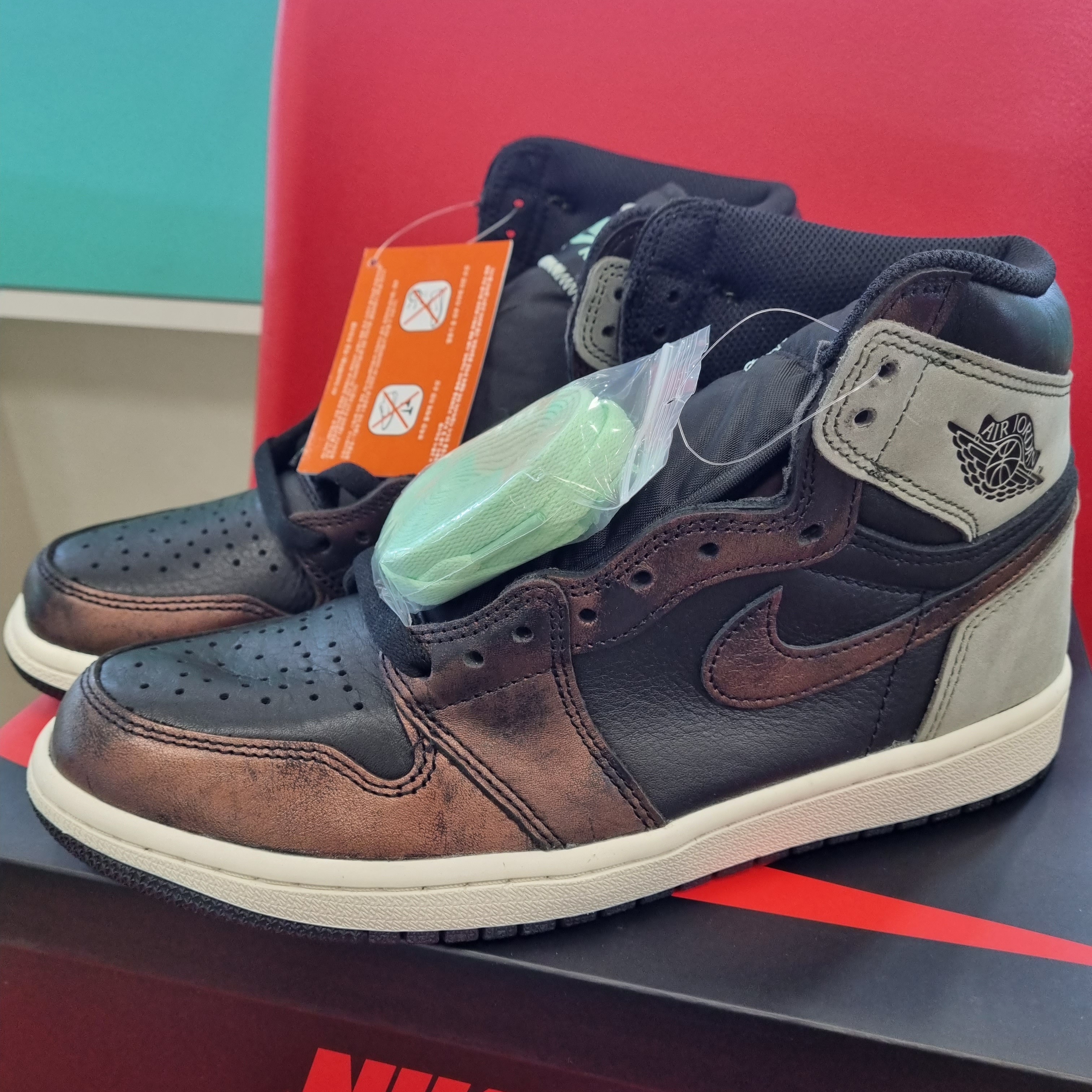 Jordan 1 Retro High OG Rust Shadow 착용 스타일 - 2