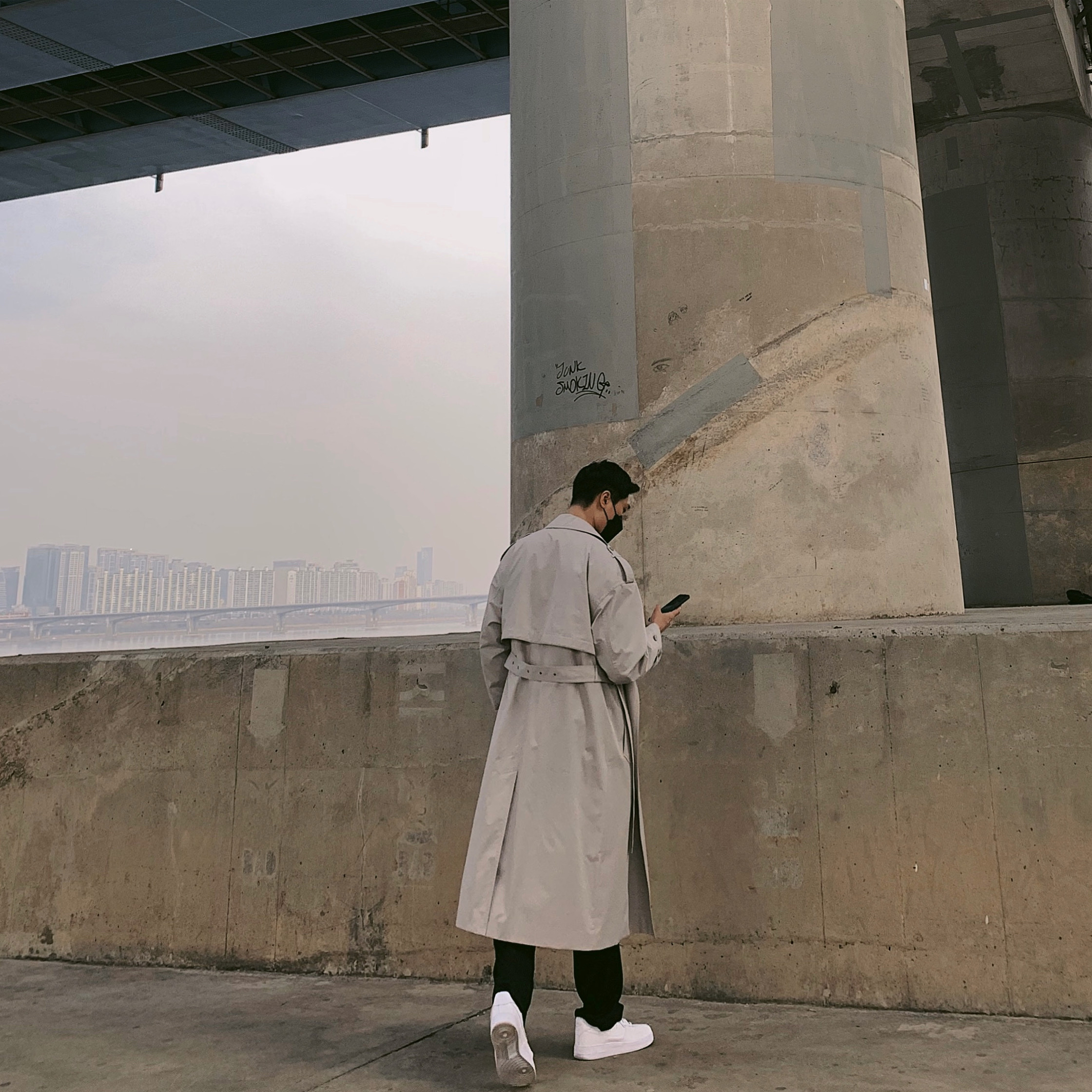 Nike Air Force 1 '07 Low White 착용 스타일