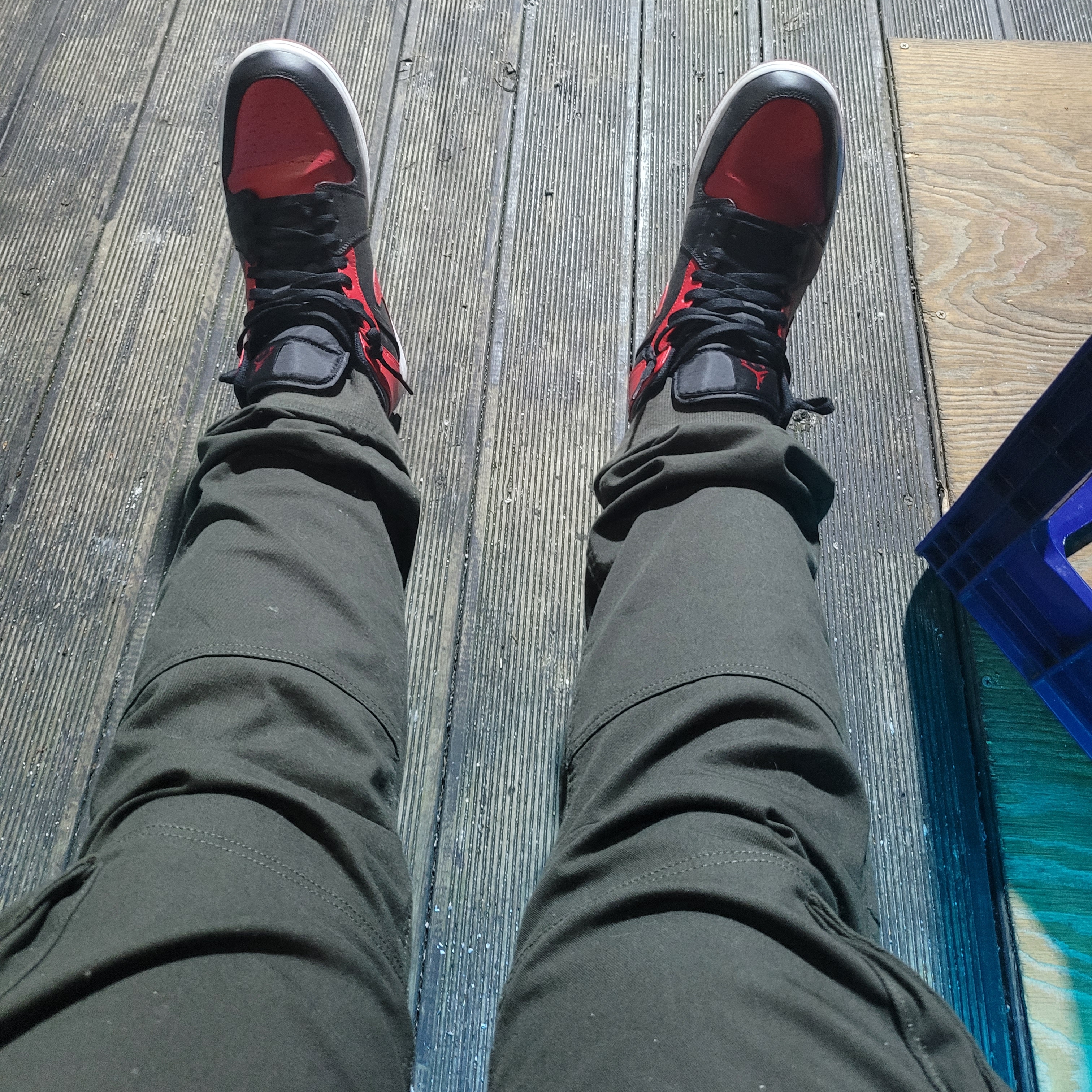 Jordan 1 Mid Bred Banned 2020 착용 스타일