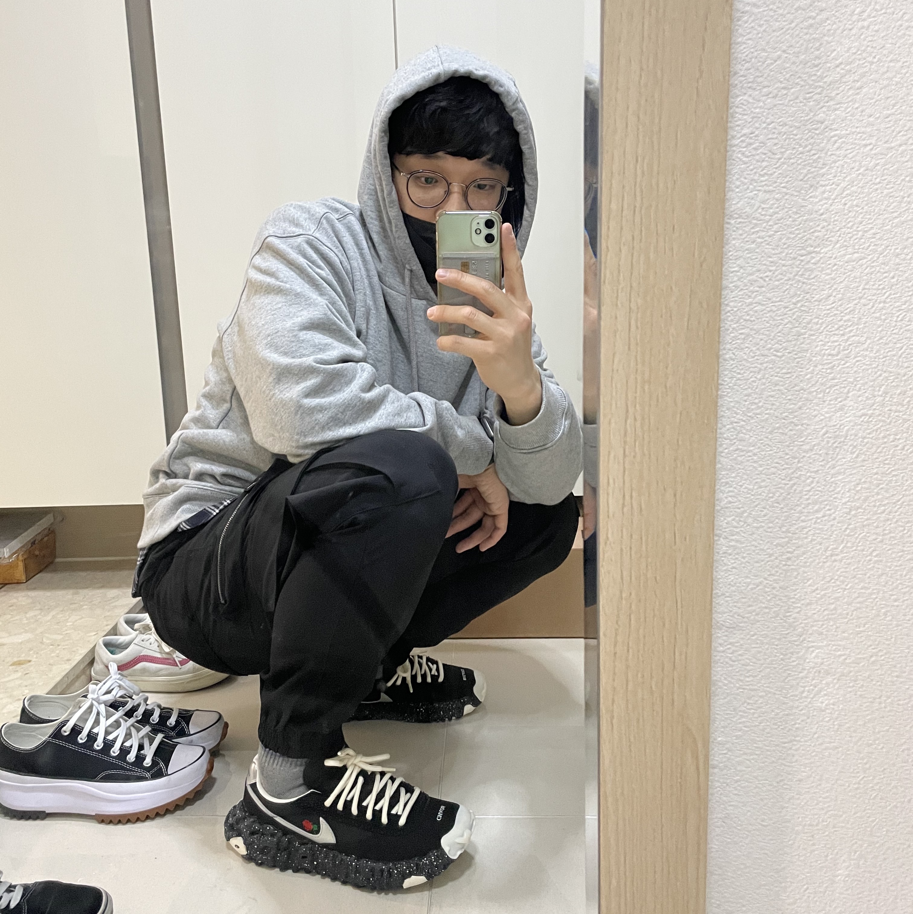 Nike x Undercover Overbreak SP Black 착용 스타일