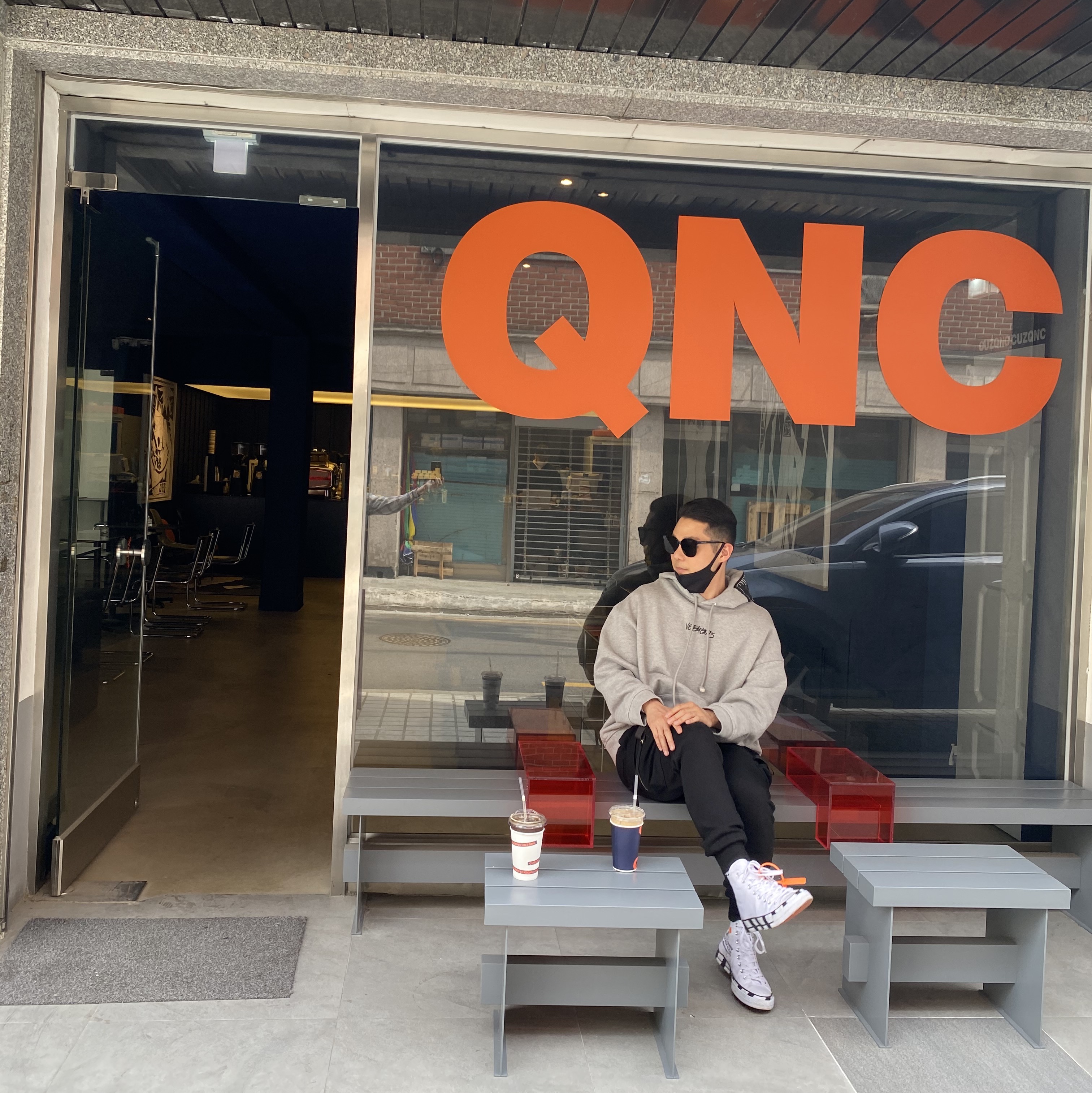 Converse x Off-White Chuck 70 High V2 2018 착용 스타일