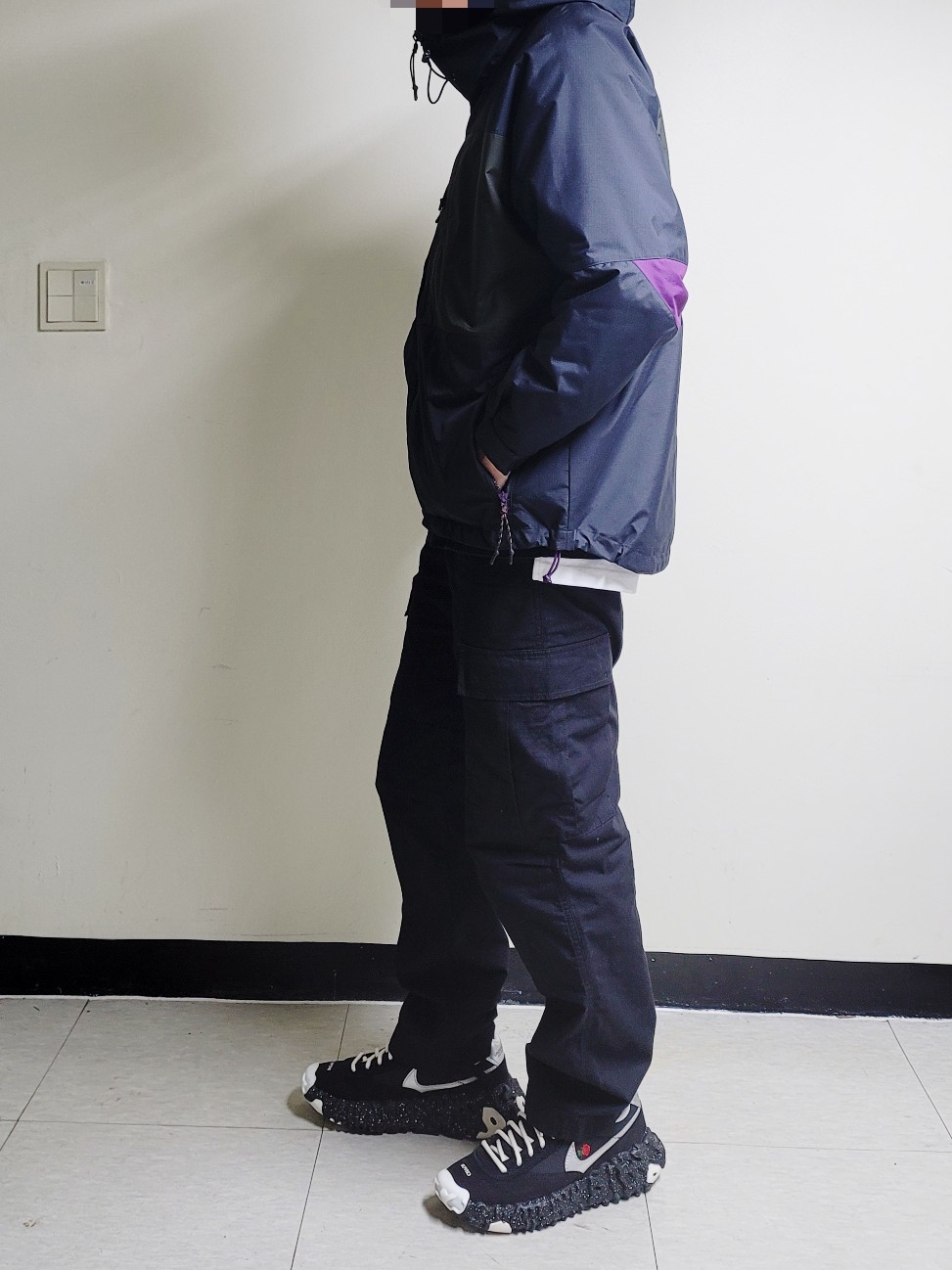 Nike x Undercover Overbreak SP Black 착용 스타일 - 1