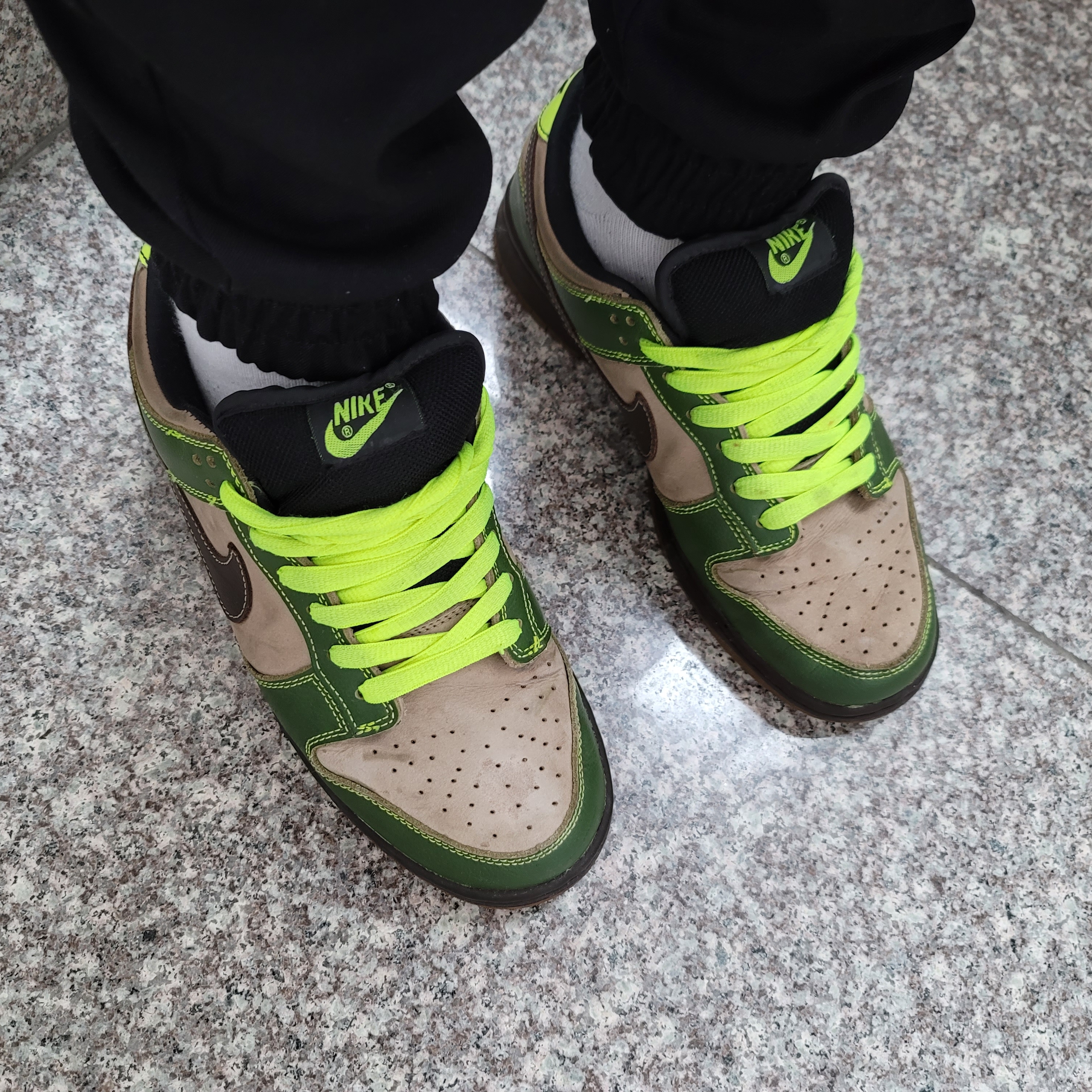 Nike Dunk Low Pro SB Jedi 착용 스타일 - 1