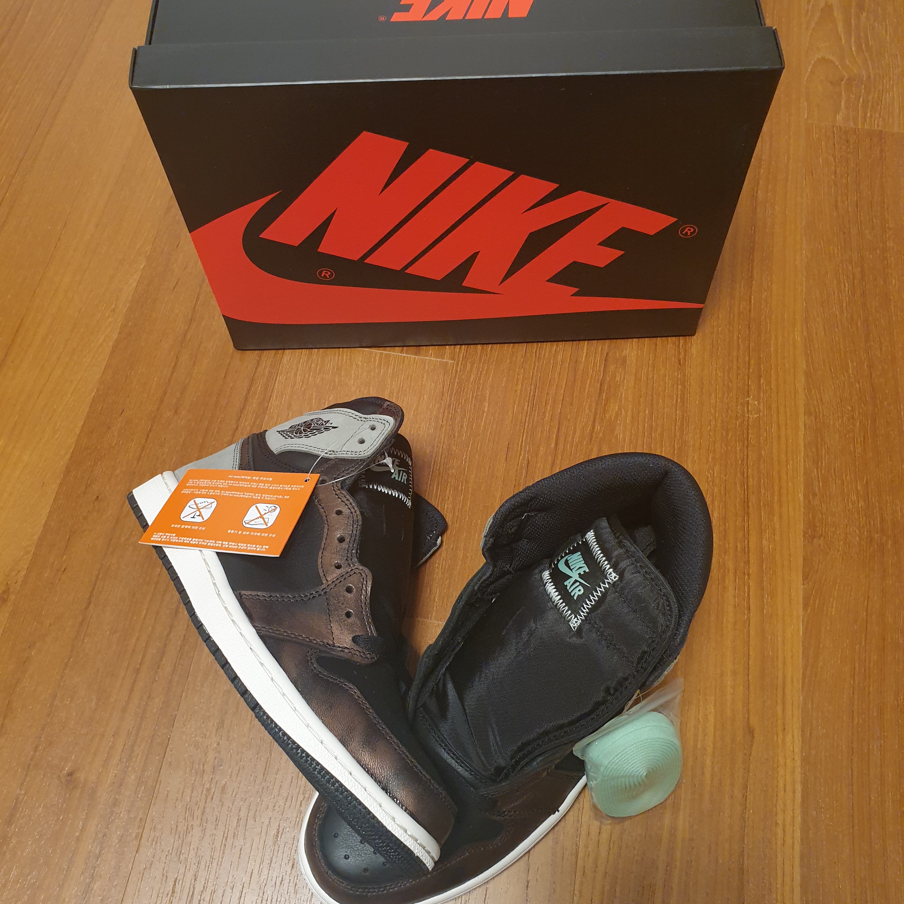 Jordan 1 Retro High OG Rust Shadow 착용 스타일 - 3