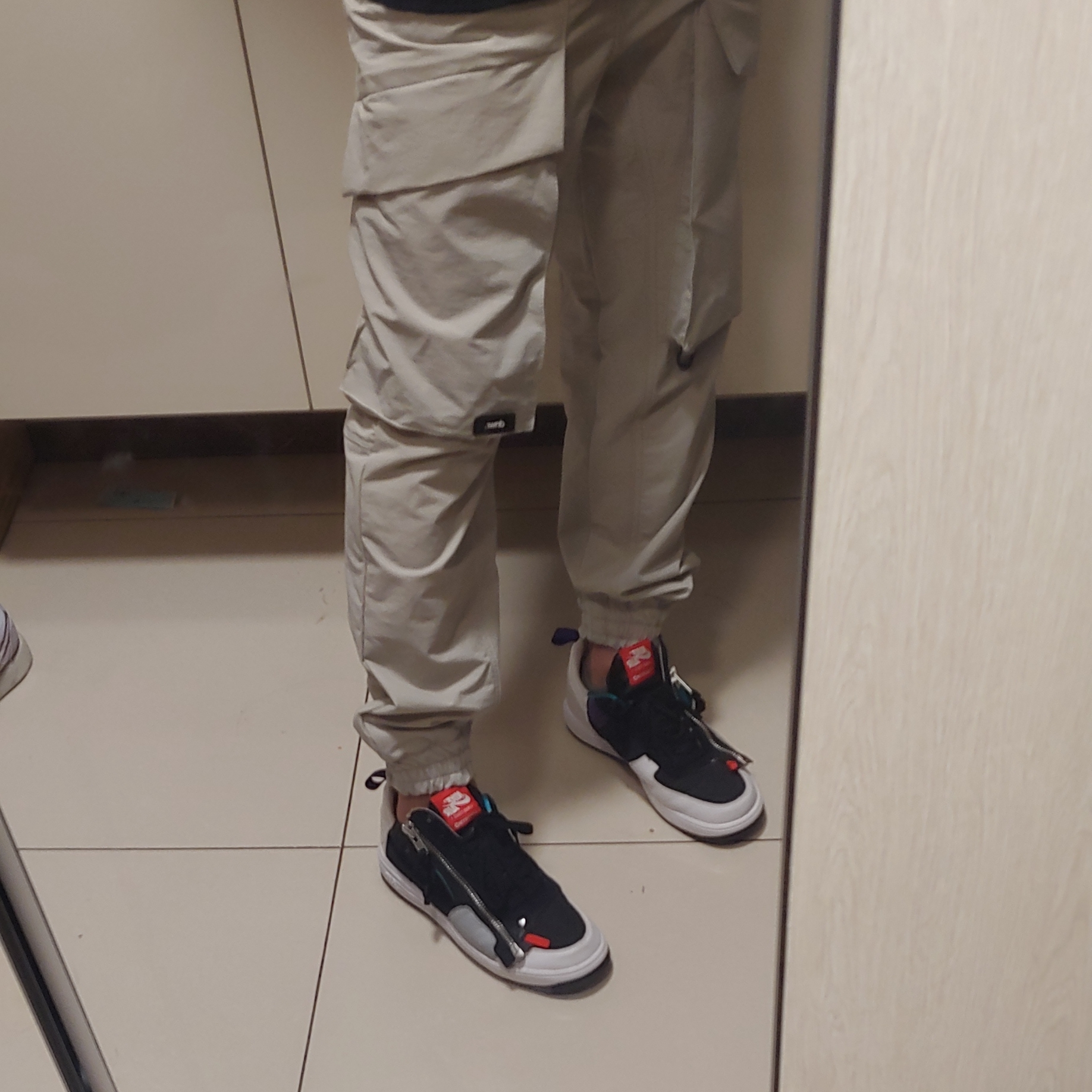 Nike x Acronym Lunar Force 1 SP Zip Turbo Green 착용 스타일