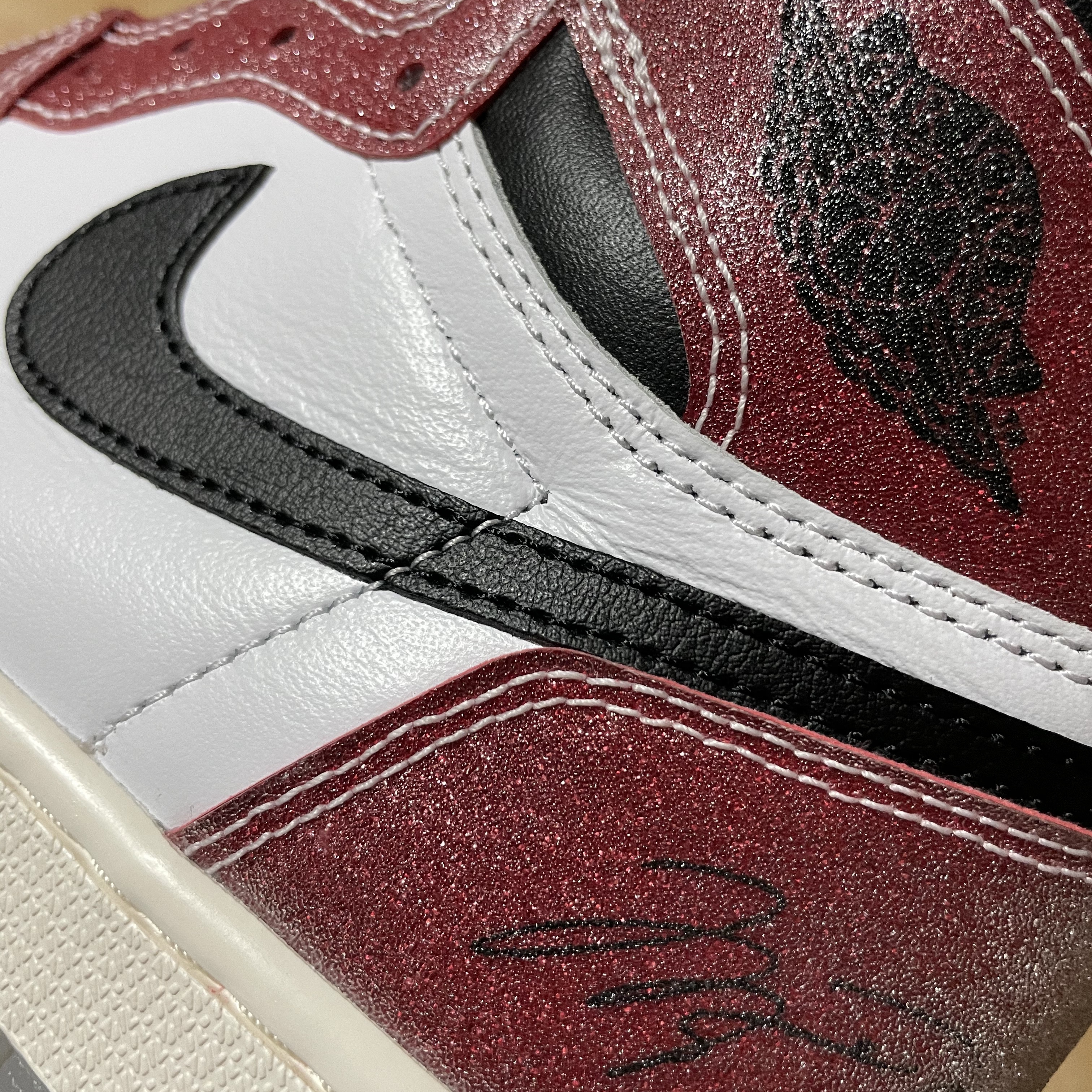 Jordan 1 x Trophy Room Retro High OG SP Chicago 착용 스타일 - 2