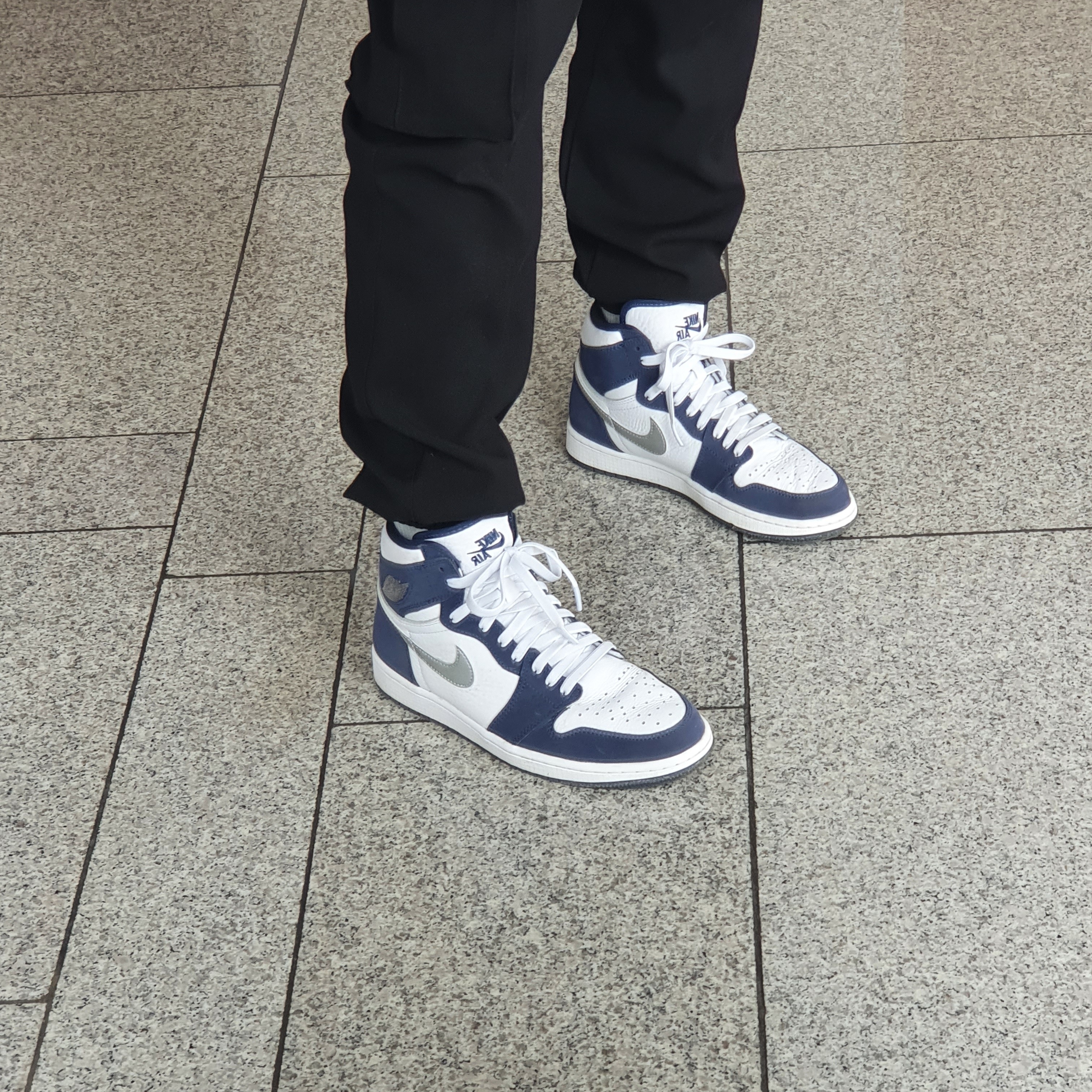 Nike x Ambush Dunk High Black, Jordan 1 Retro High OG CO.JP Midnight Navy 착용 스타일 - 3
