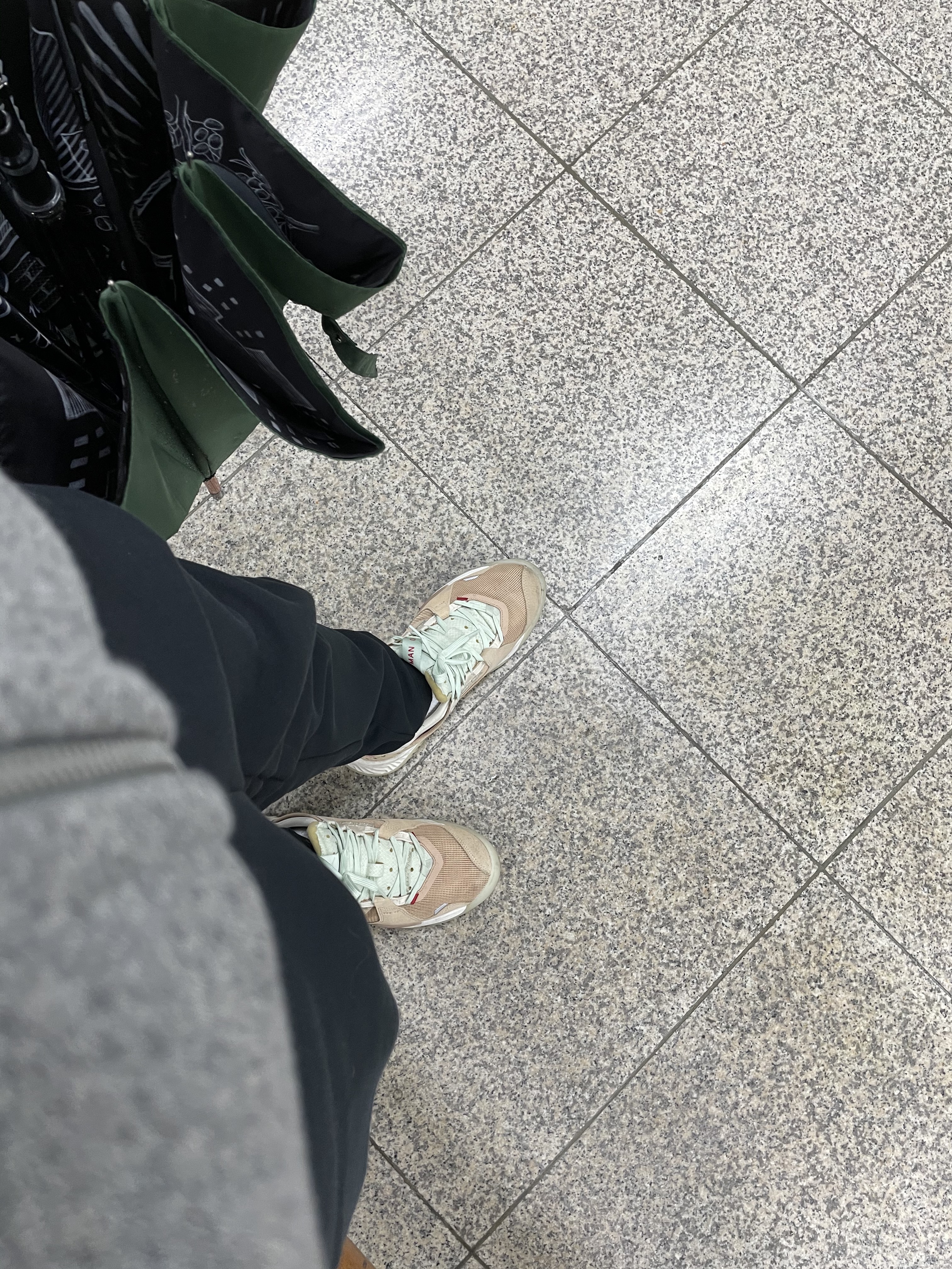Jordan Delta SP Vachetta Tan 착용 스타일