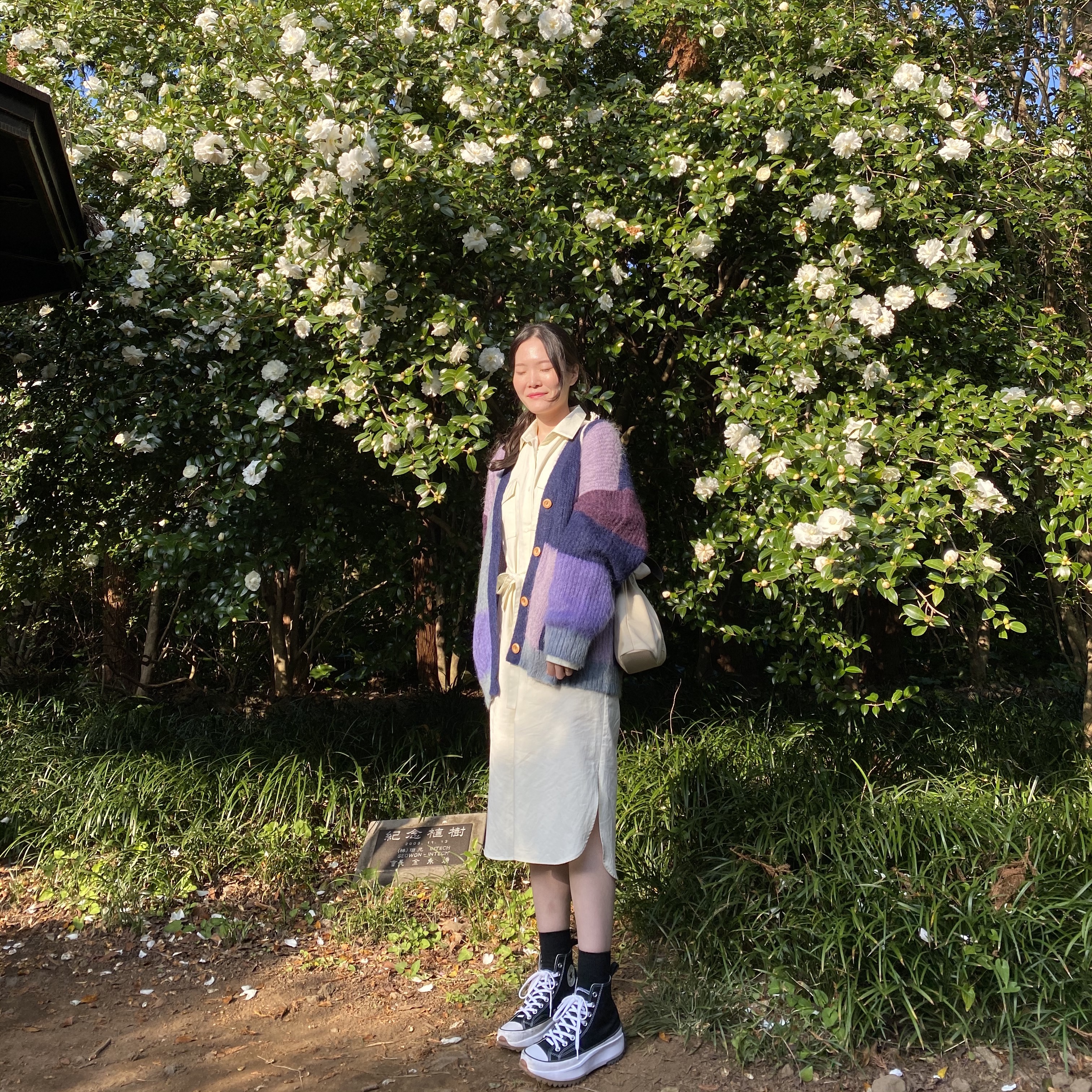Converse Run Star Hike Hi Black White Gum 착용 스타일