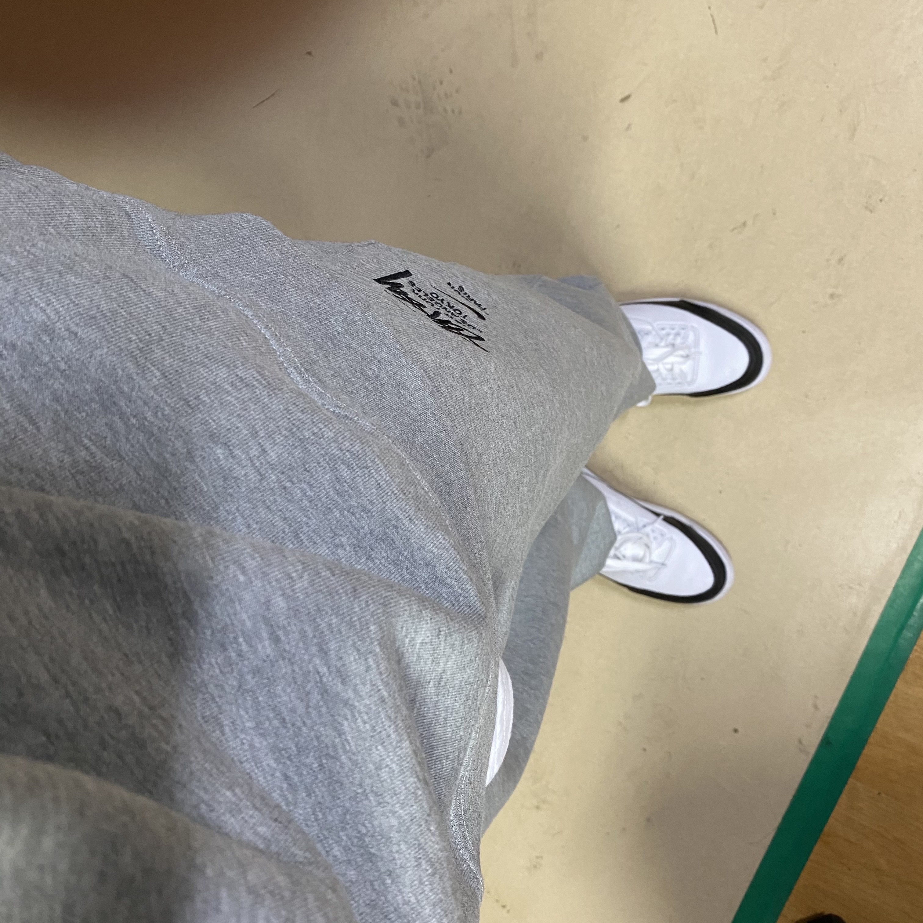 Nike x Stussy NRG ZR Fleece Pants Heather Grey - US/EU, Jordan 3 x Fragment Retro SP White Black 착용 스타일