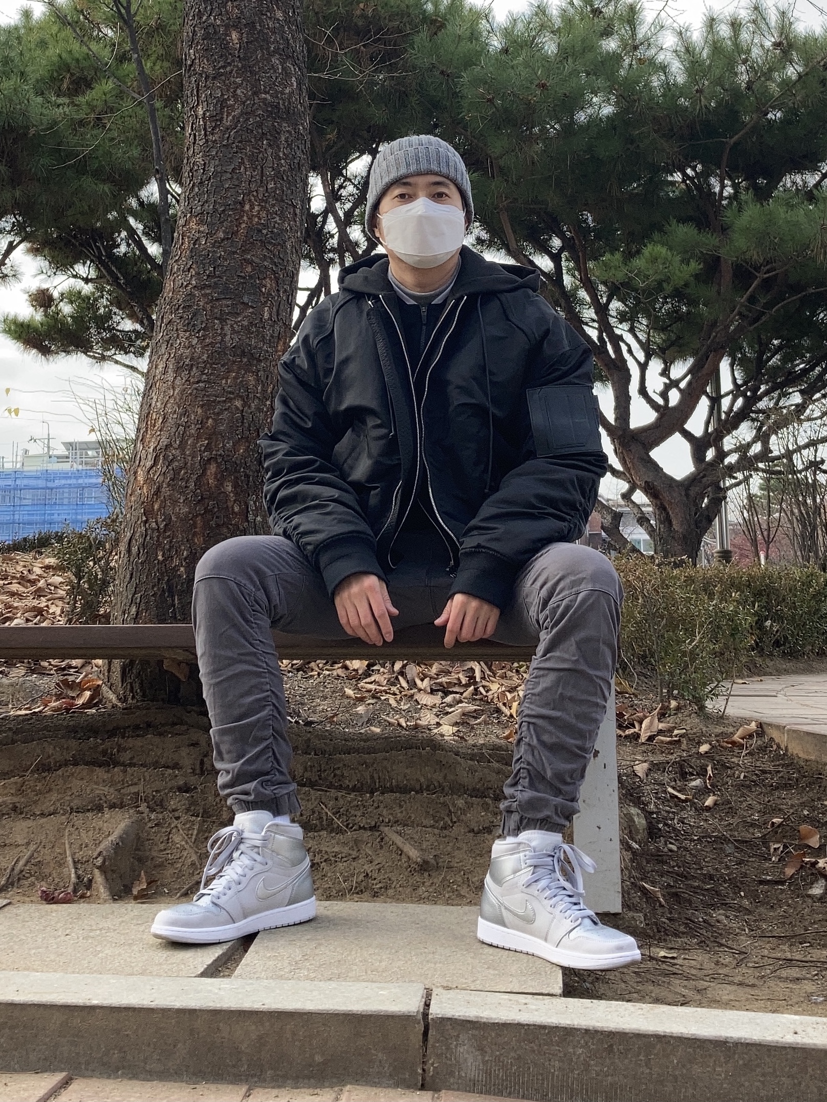Jordan 1 Retro High OG CO.JP Neutral Grey 착용 스타일