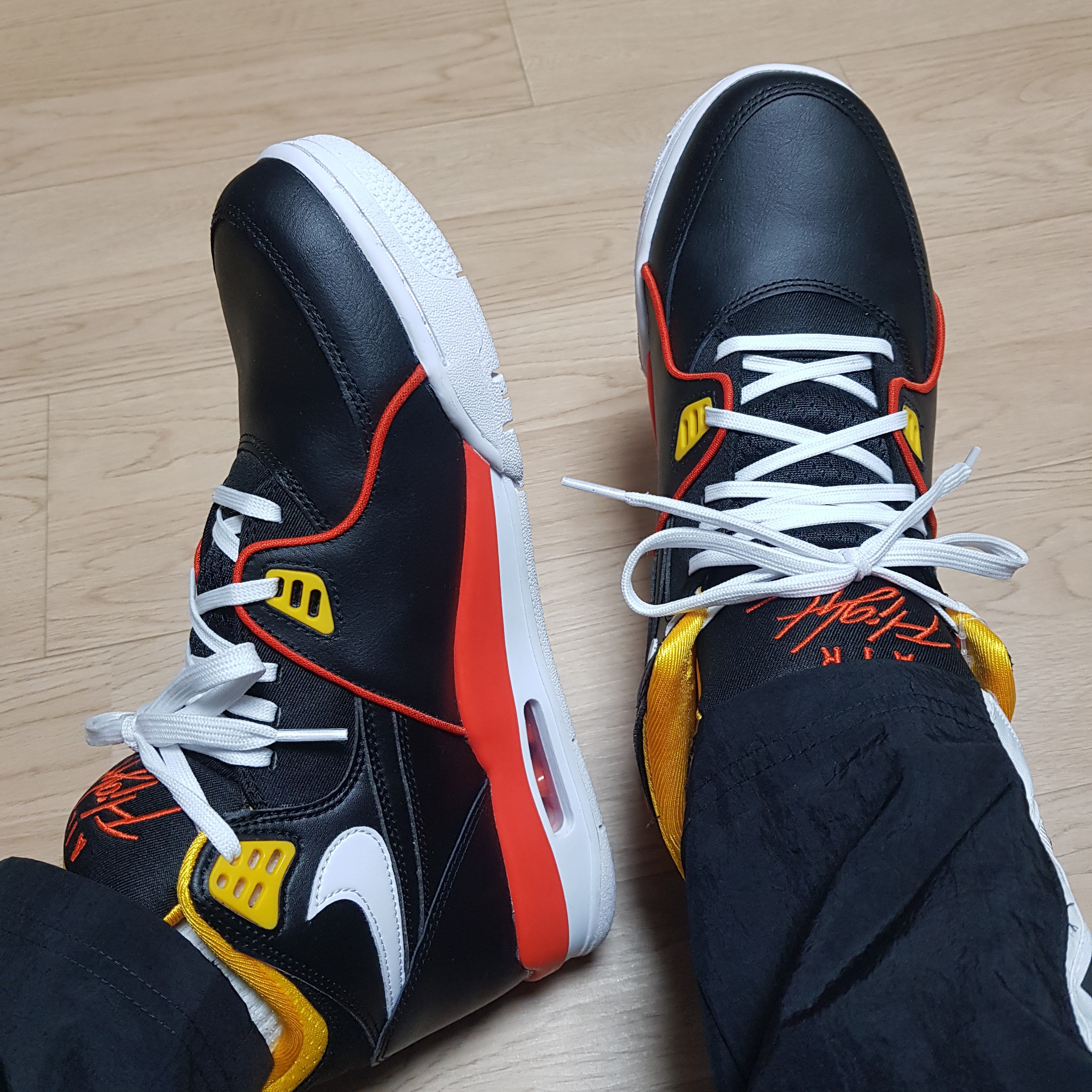 Nike Air Flight 89 Rayguns 착용 스타일 - 2