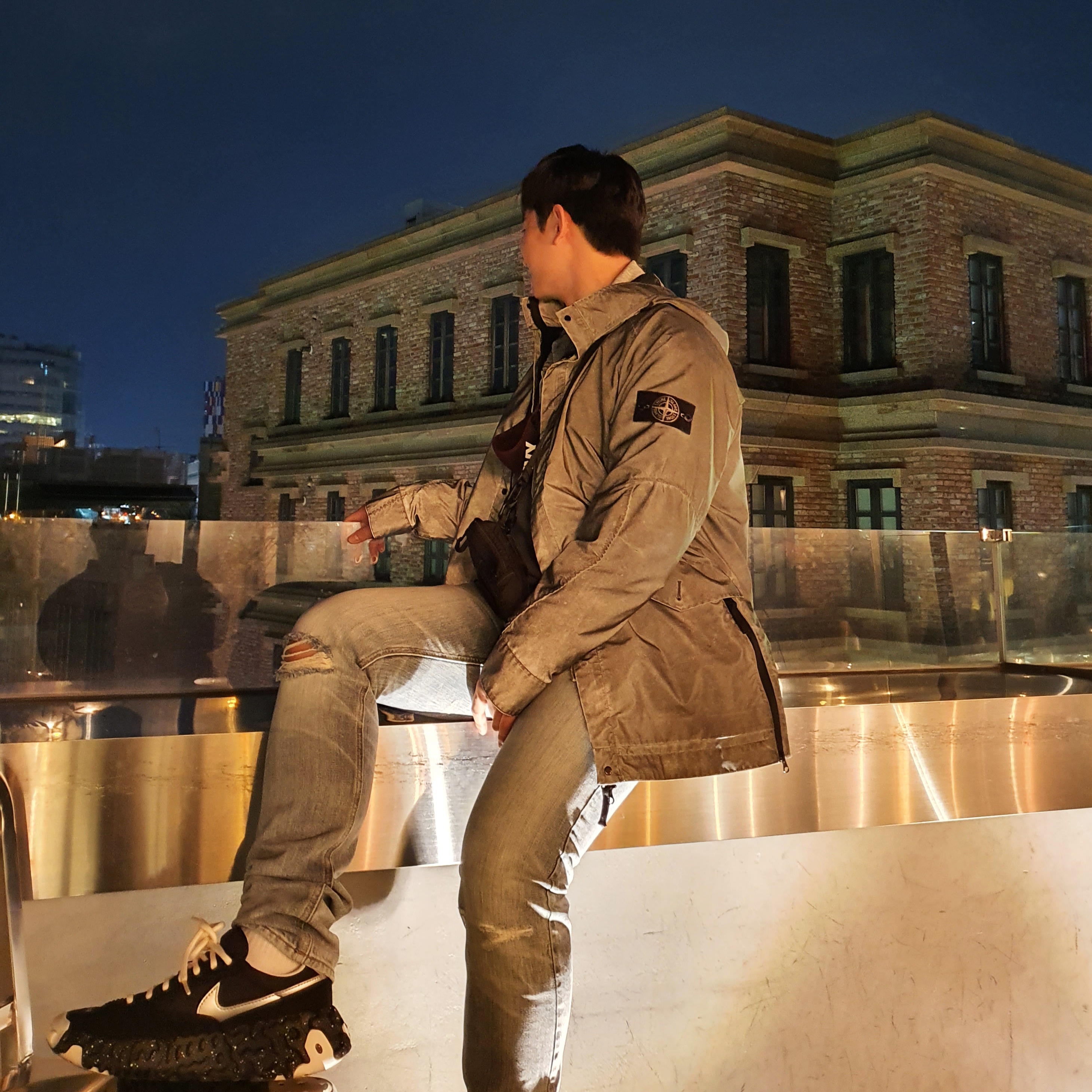 Essentials Denim Jeans Light Indigo - 20FW, Nike x Undercover Overbreak SP Black 착용 스타일