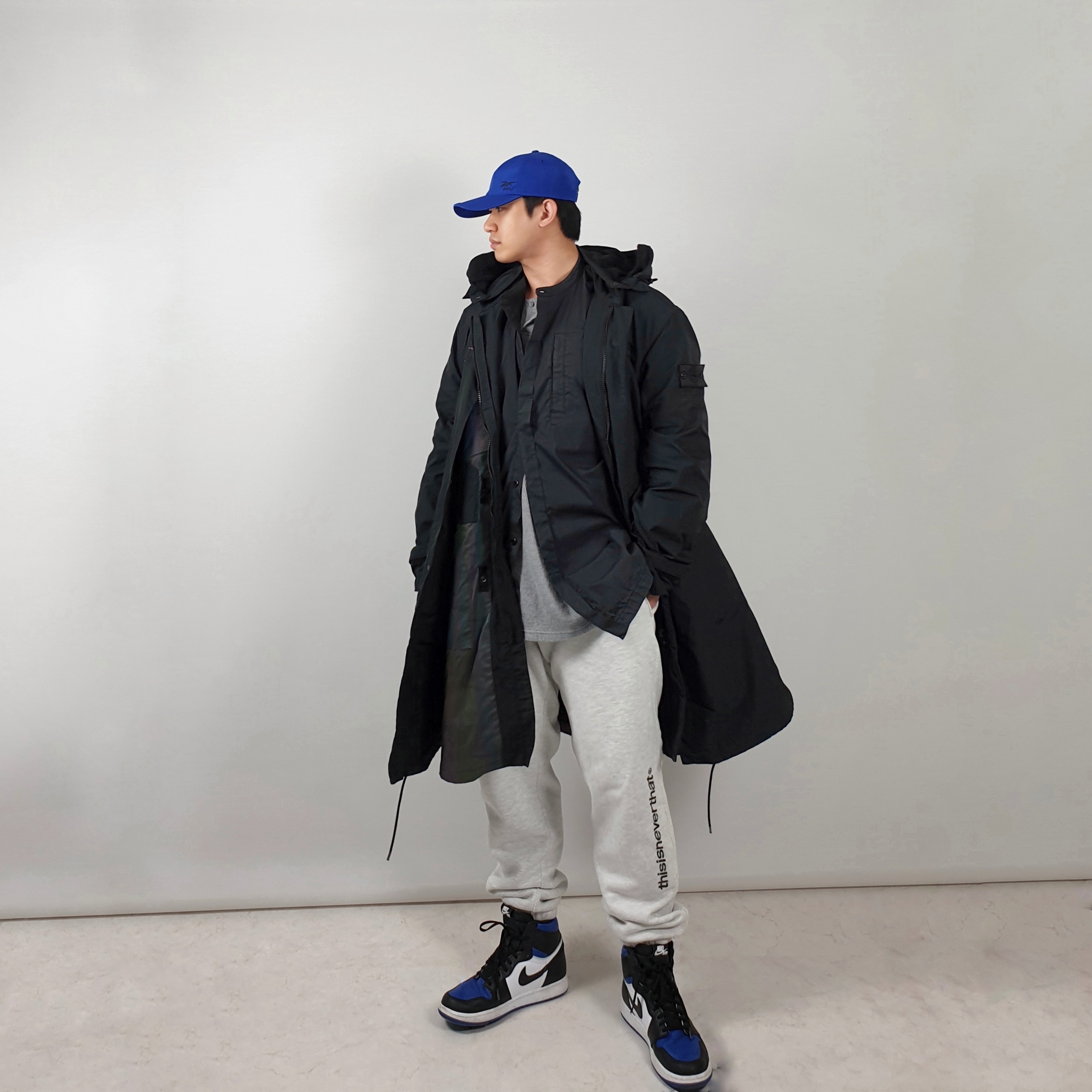 Jordan 1 Retro High OG Royal Toe 착용 스타일