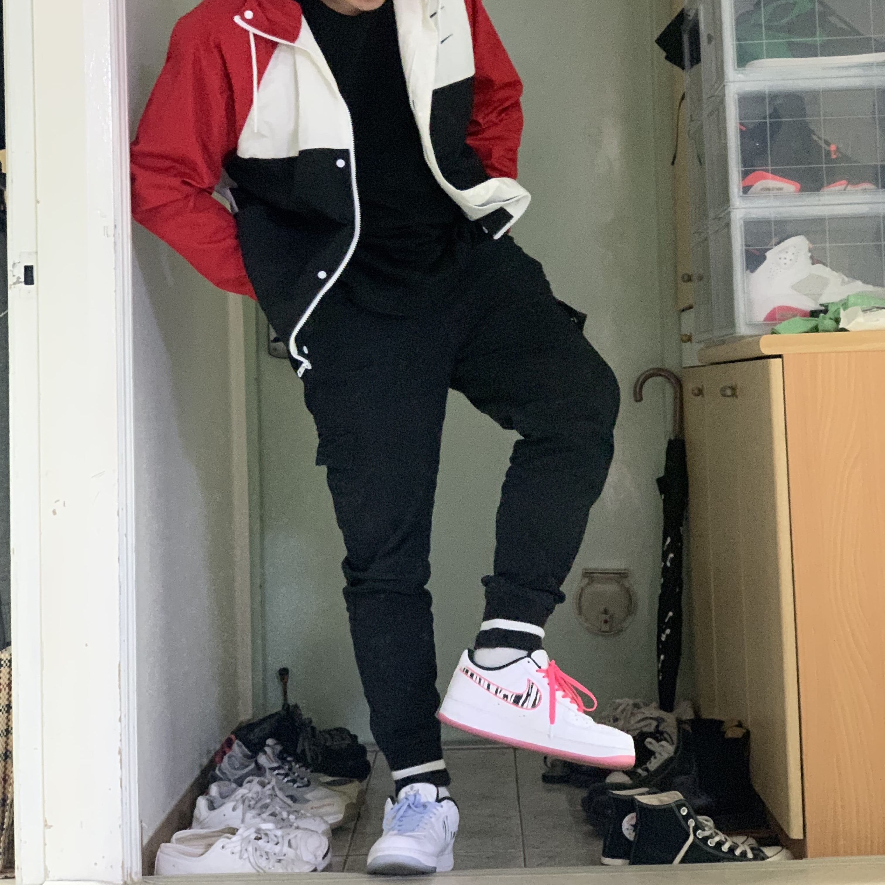 Nike Air Force 1 Low White Tiger South Korea 2020 착용 스타일
