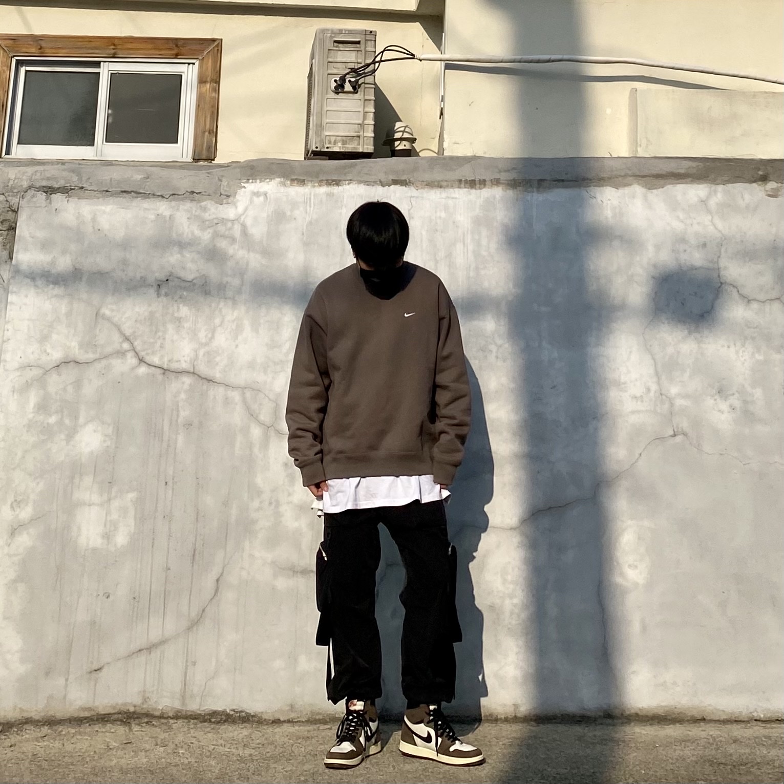 Jordan 1 x Travis Scott Retro High OG SP Mocha 착용 스타일