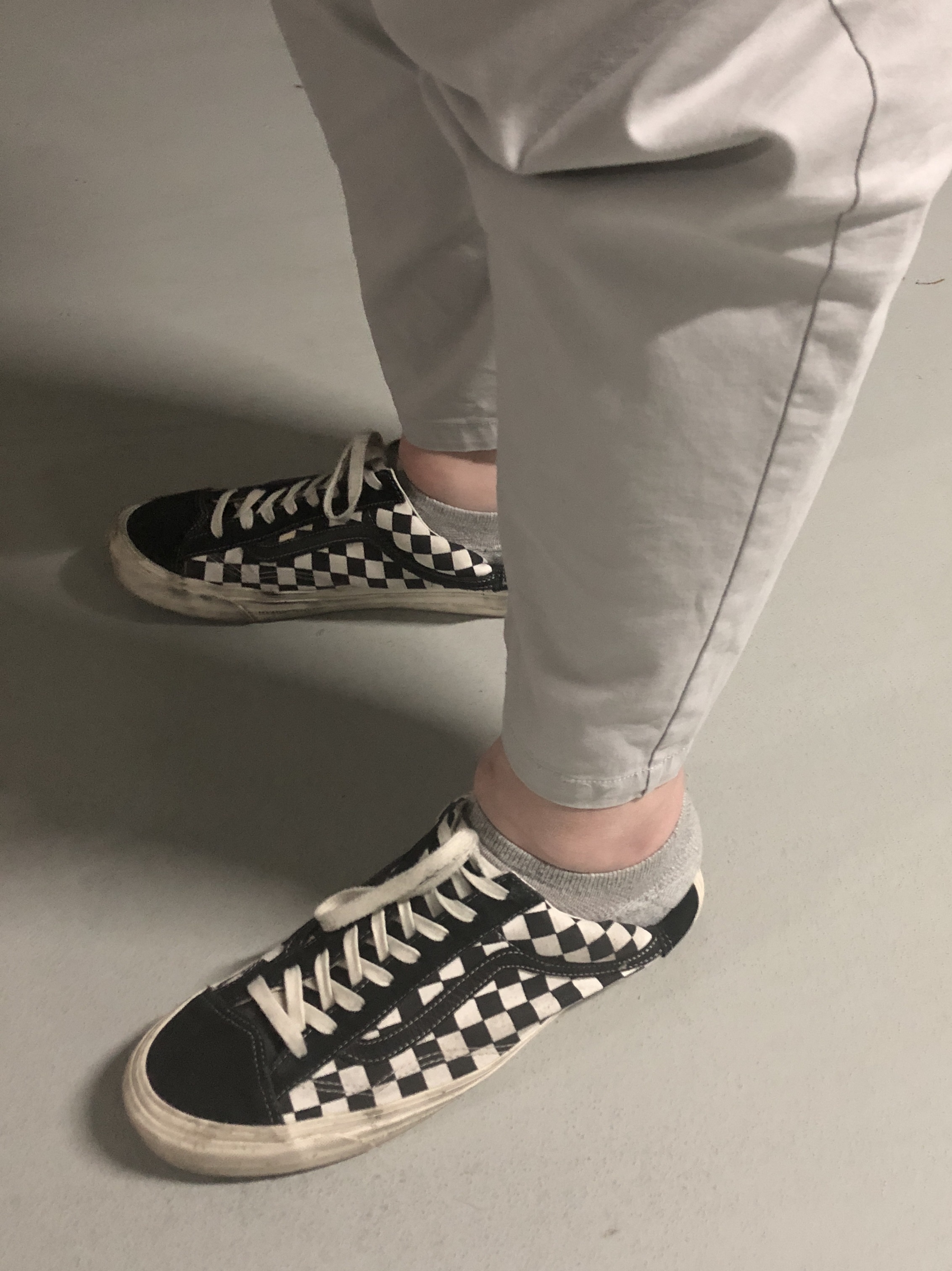 Vans Vault x Modernica Style 36 LX Checkerboard 착용 스타일 - 3