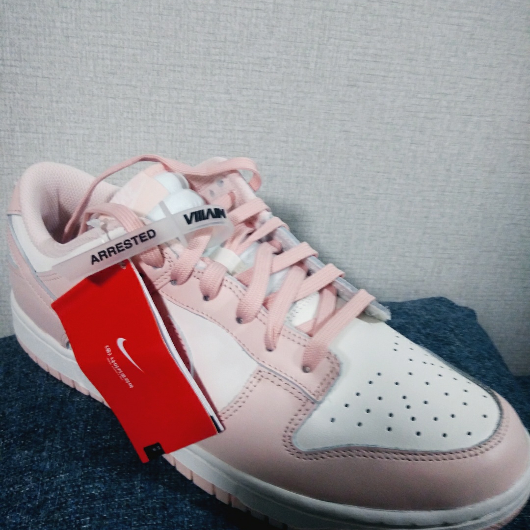 (W) Nike Dunk Low Orange Pearl 착용 스타일 - 1