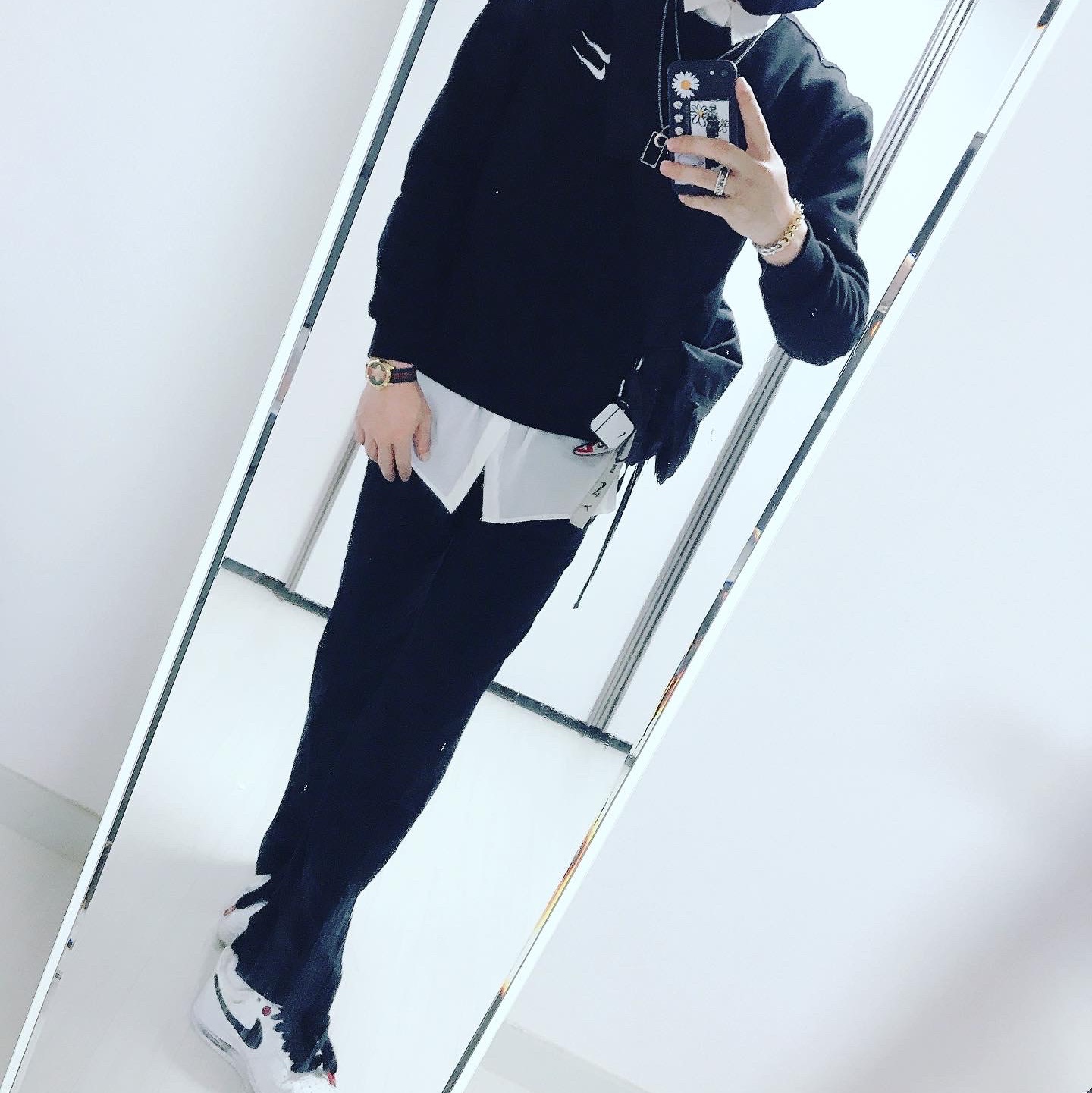 Nike x Peaceminusone Air Force 1 Low Para-Noise 2.0 착용 스타일 - 1