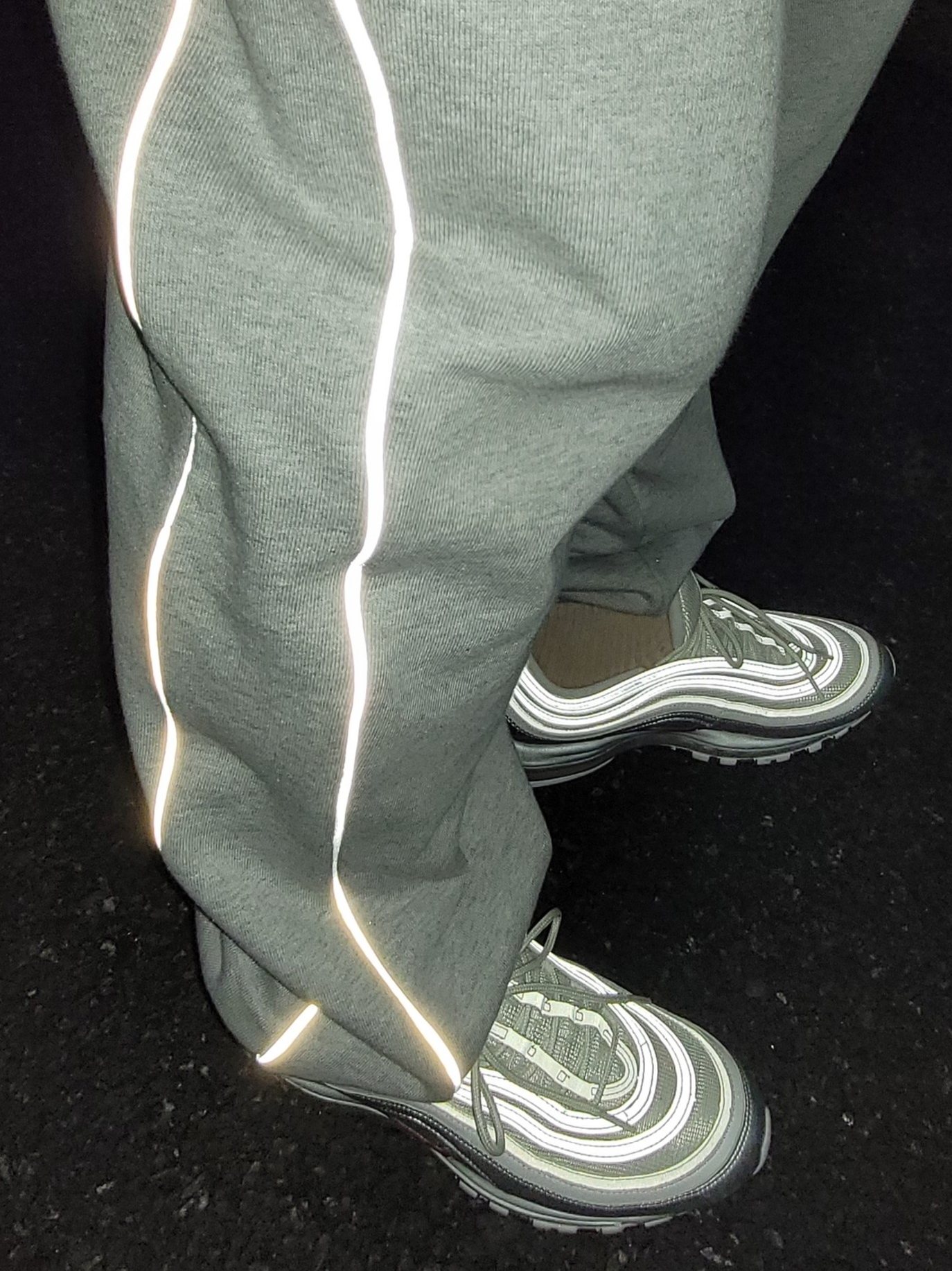 Nike Air Max 97 Silver White 착용 스타일