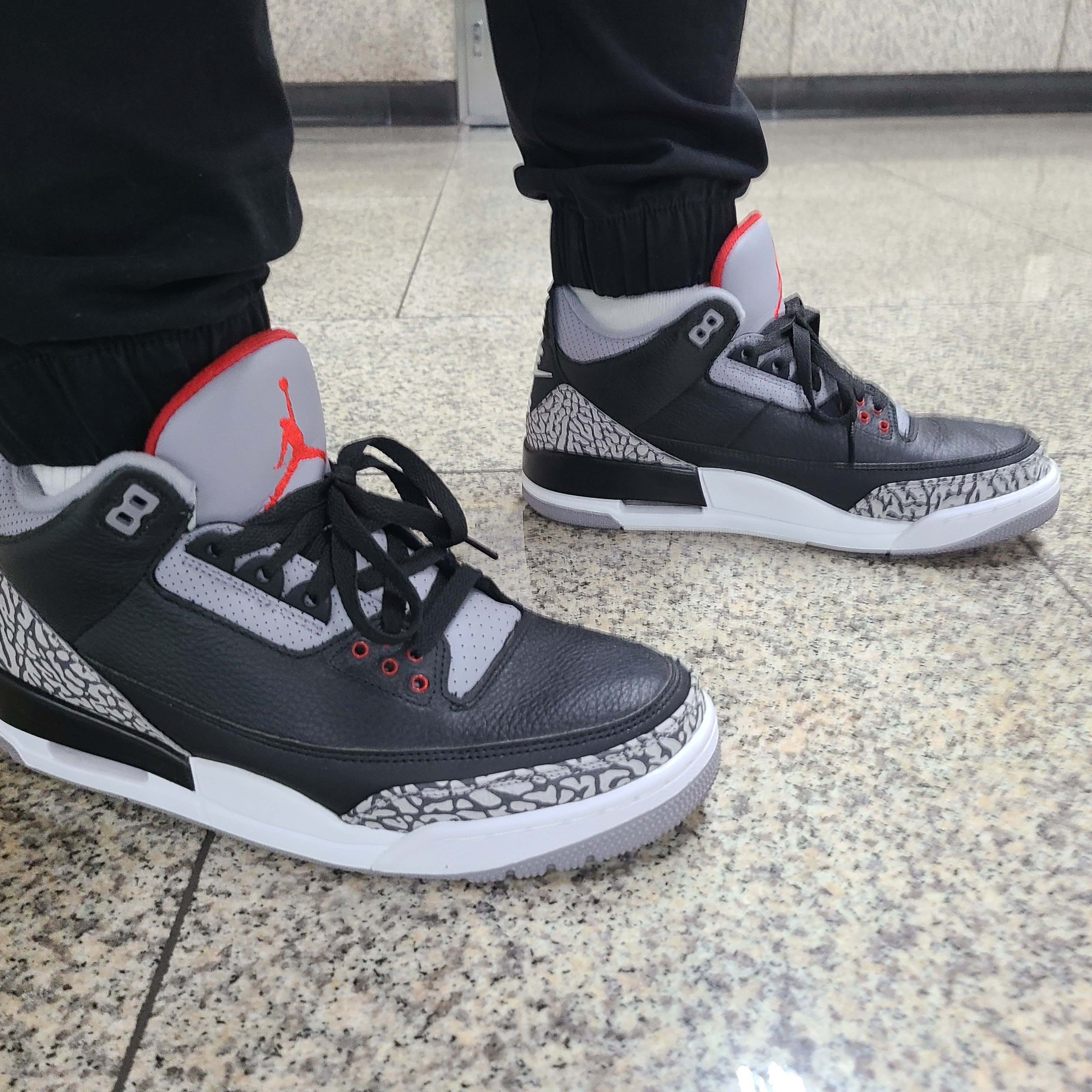Jordan 3 Retro OG Black Cement 2018 착용 스타일