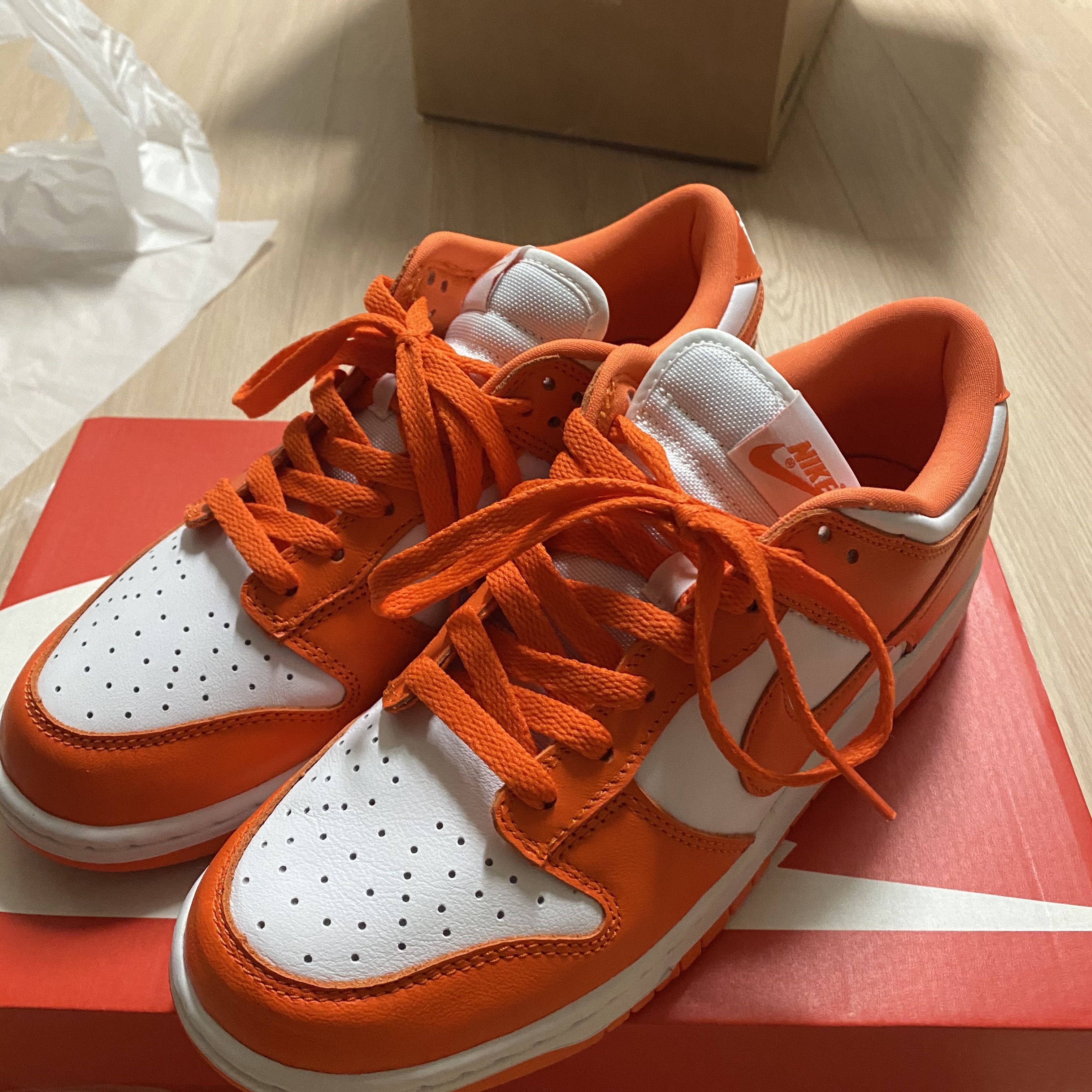 Nike Dunk Low SP Syracuse 2020 착용 스타일