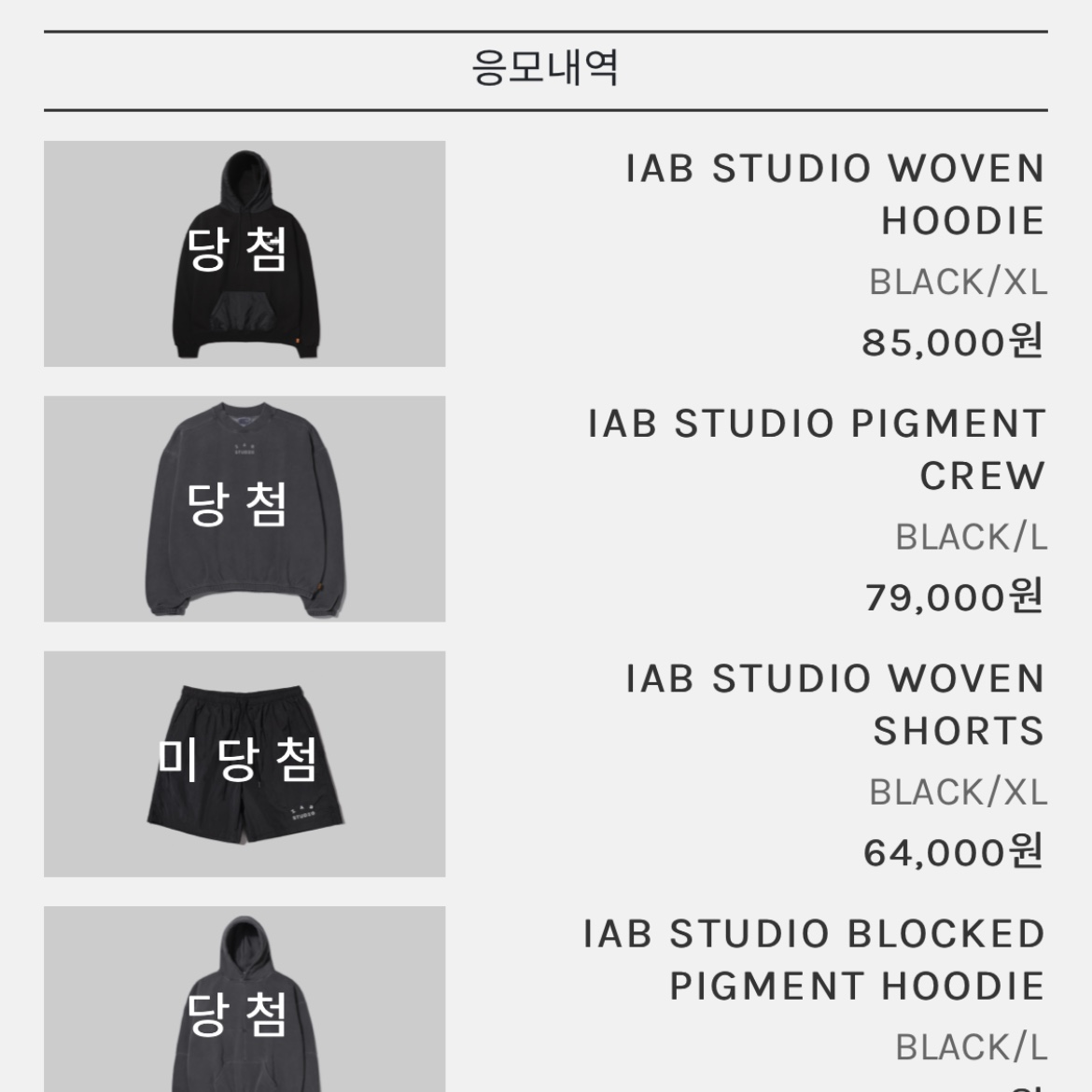 IAB Studio Blocked Pigment Hoodie Black, IAB Studio Woven Hoodie Black 착용 스타일