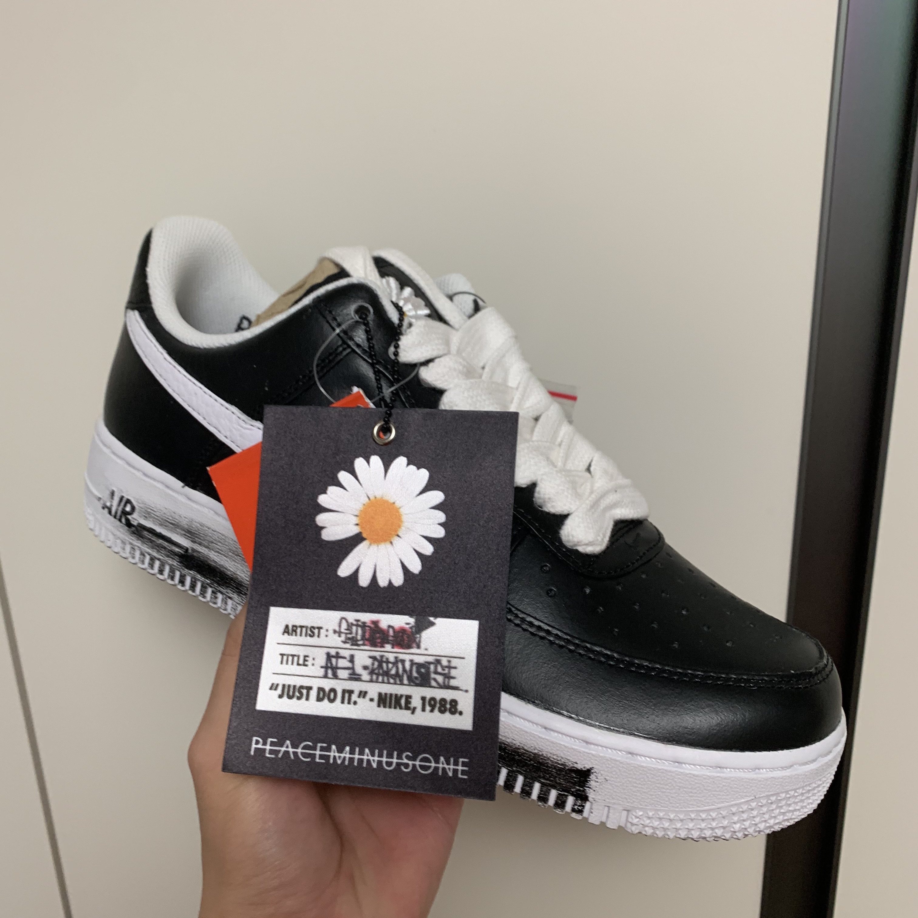 Nike x Peaceminusone Air Force 1 Low Para-Noise 착용 스타일 - 1