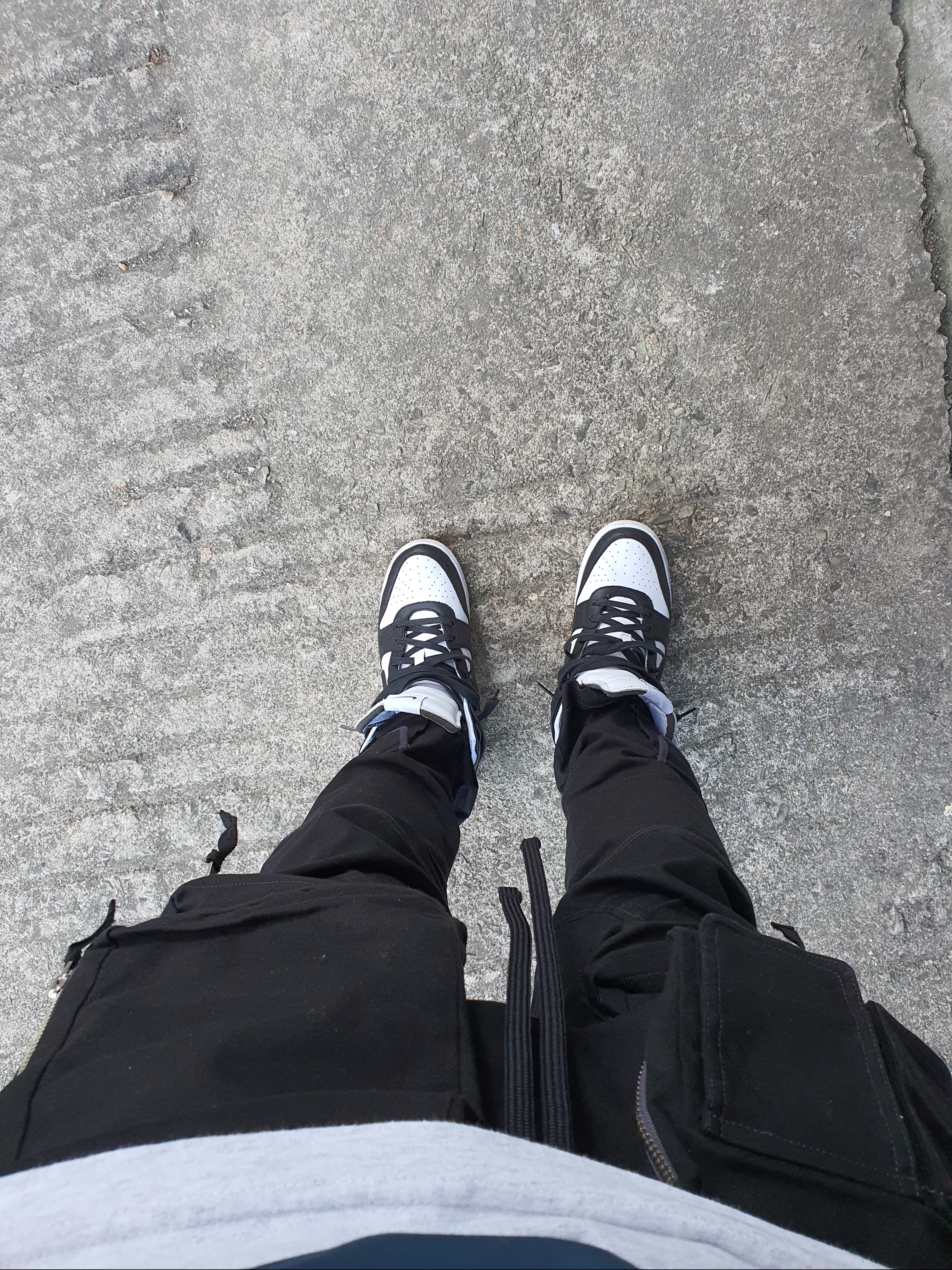 Nike x Ambush Dunk High Black 착용 스타일