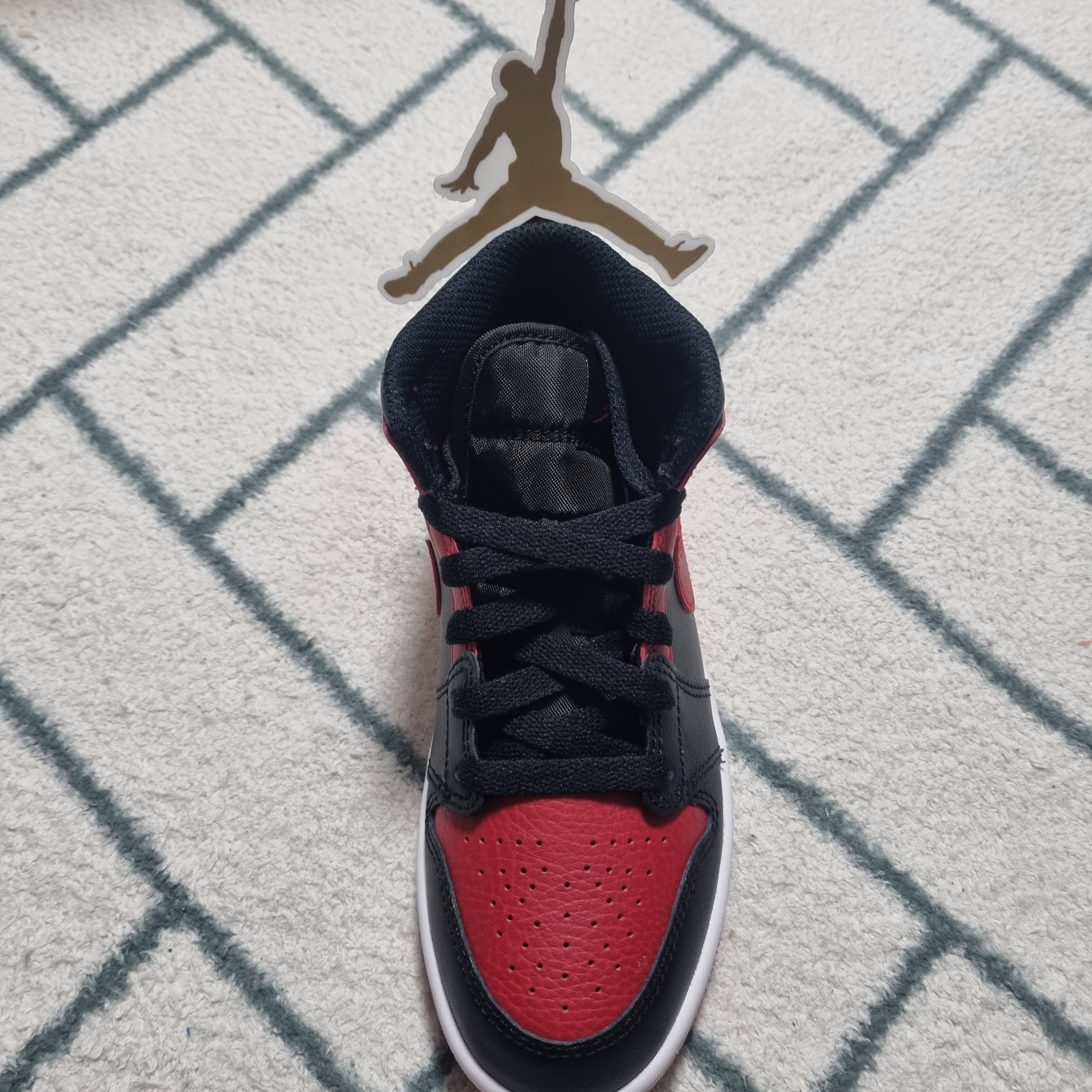 (PS) Jordan 1 Mid Bred Banned 2020 착용 스타일 - 1