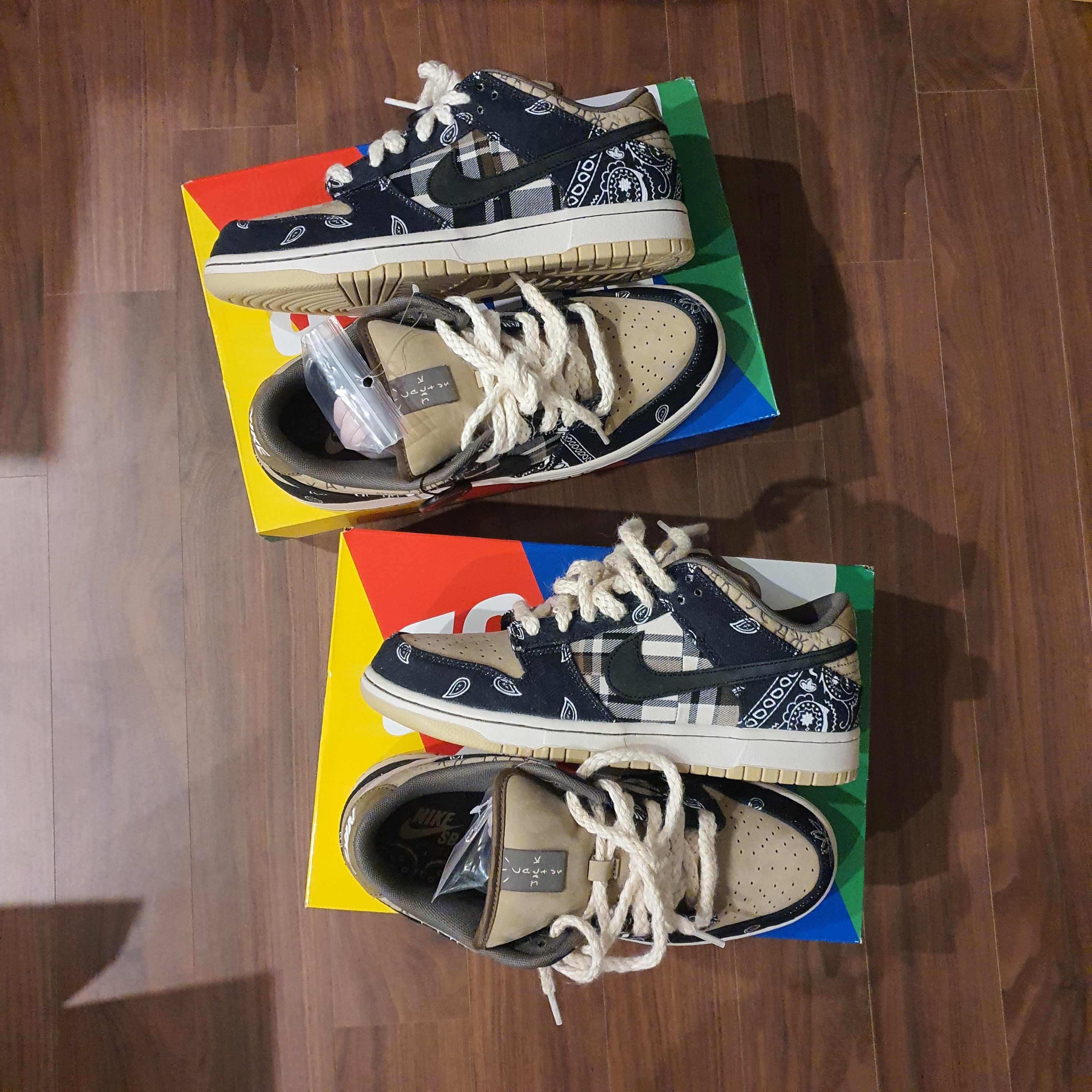 Nike x Travis Scott SB Dunk Low 착용 스타일 - 1