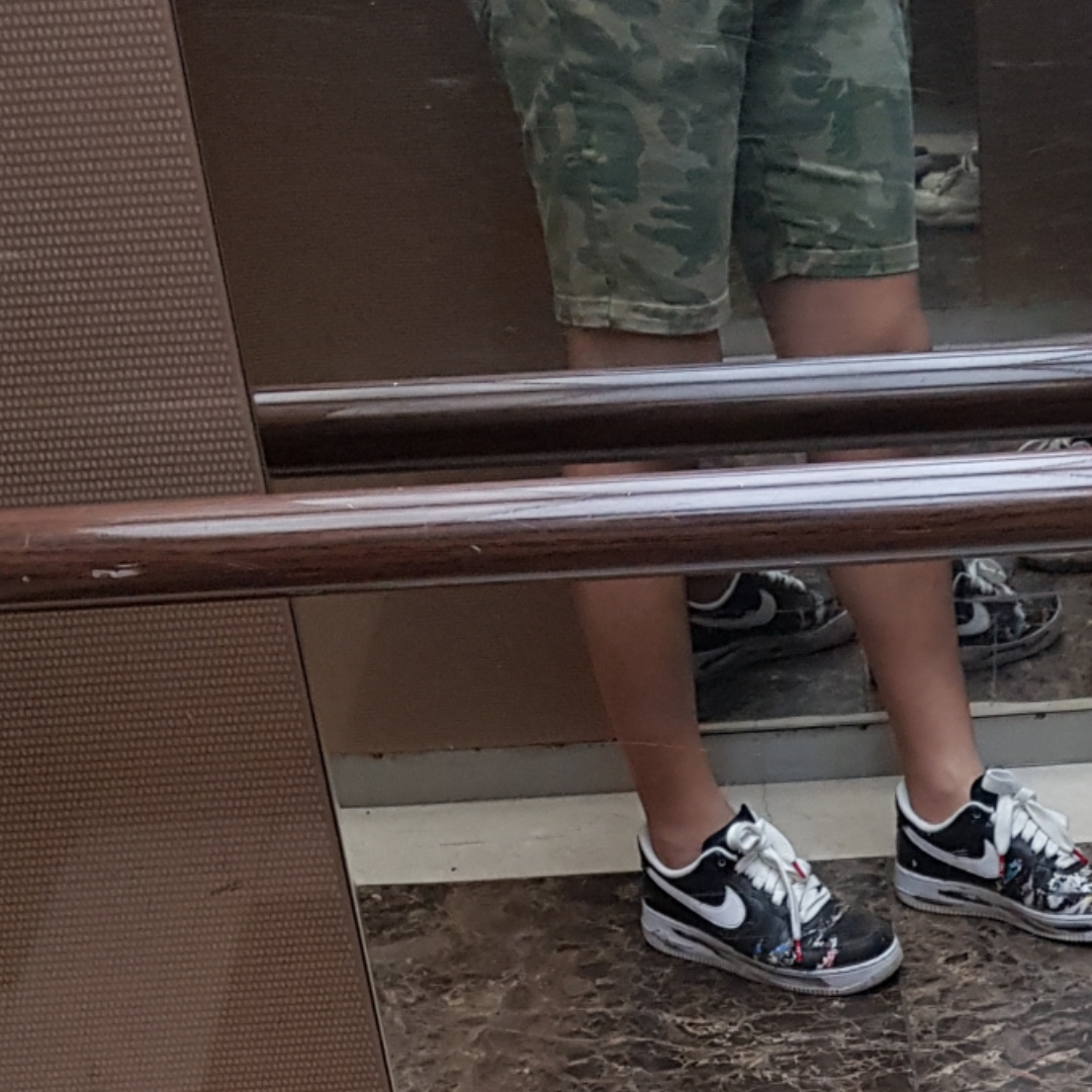 Nike x Peaceminusone Air Force 1 Low Para-Noise 착용 스타일