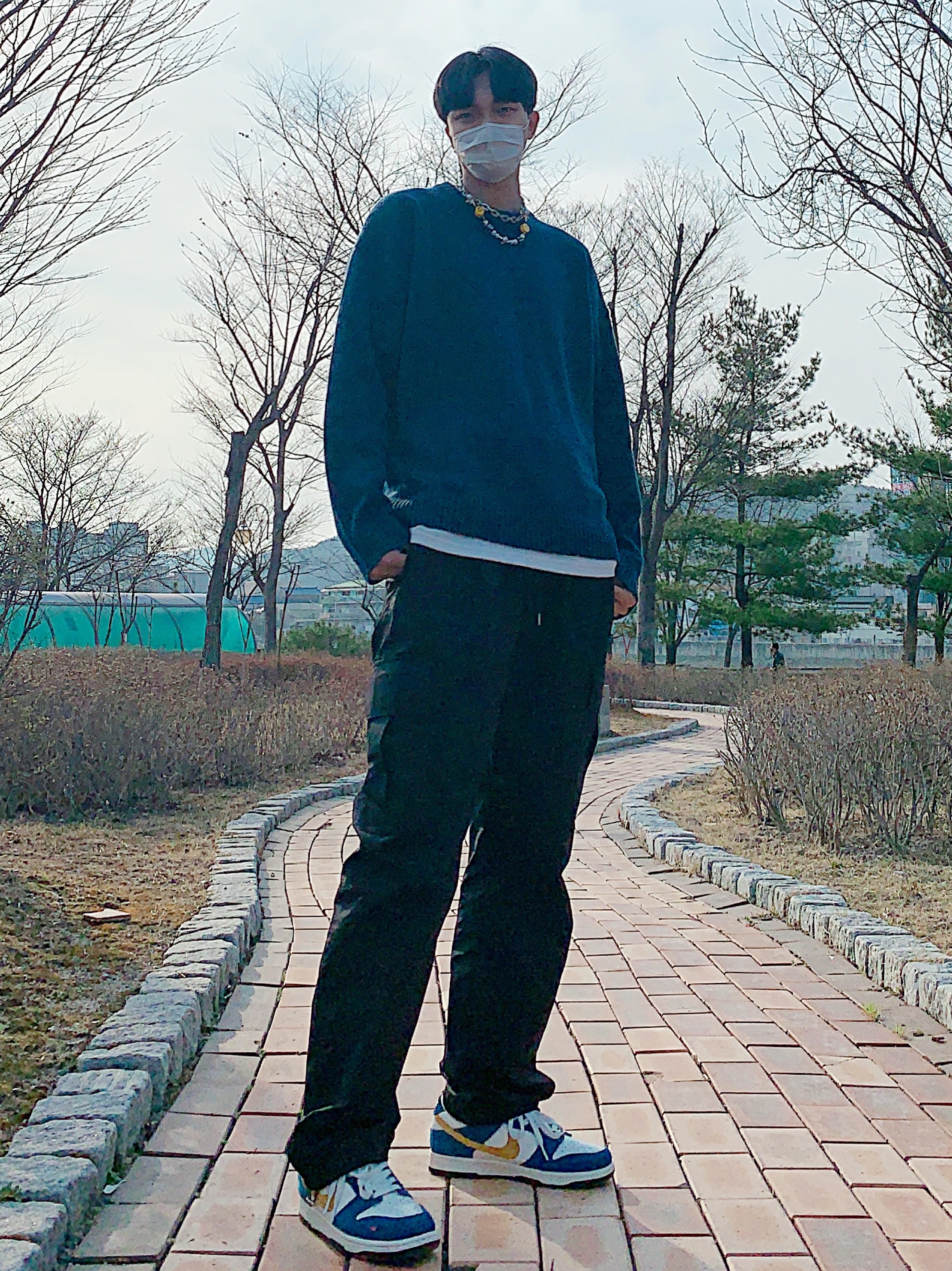 Nike x Kasina Dunk Low 80's Bus 착용 스타일