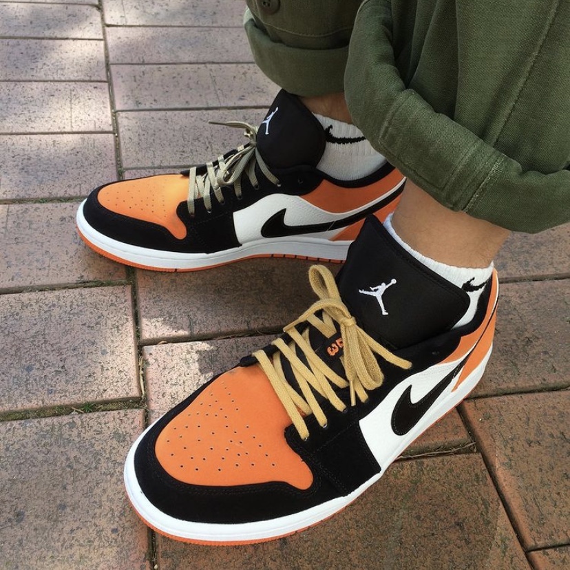 Jordan 1 Low Shattered Backboard 착용 스타일 - 1