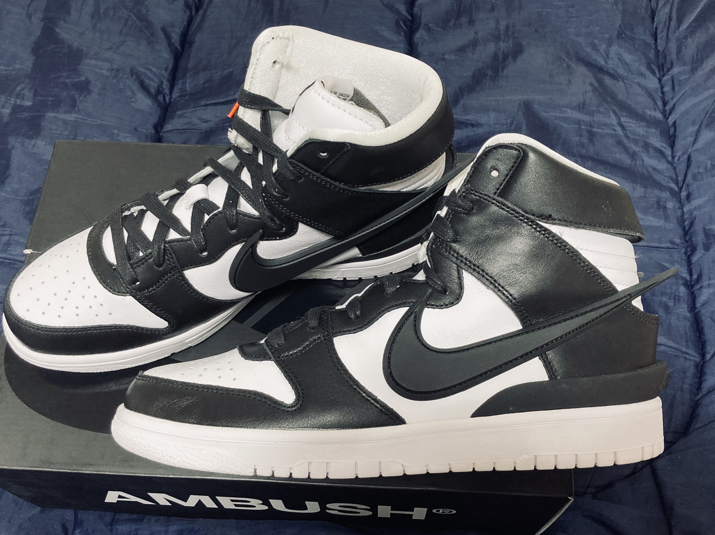 Nike x Ambush Dunk High Black 착용 스타일
