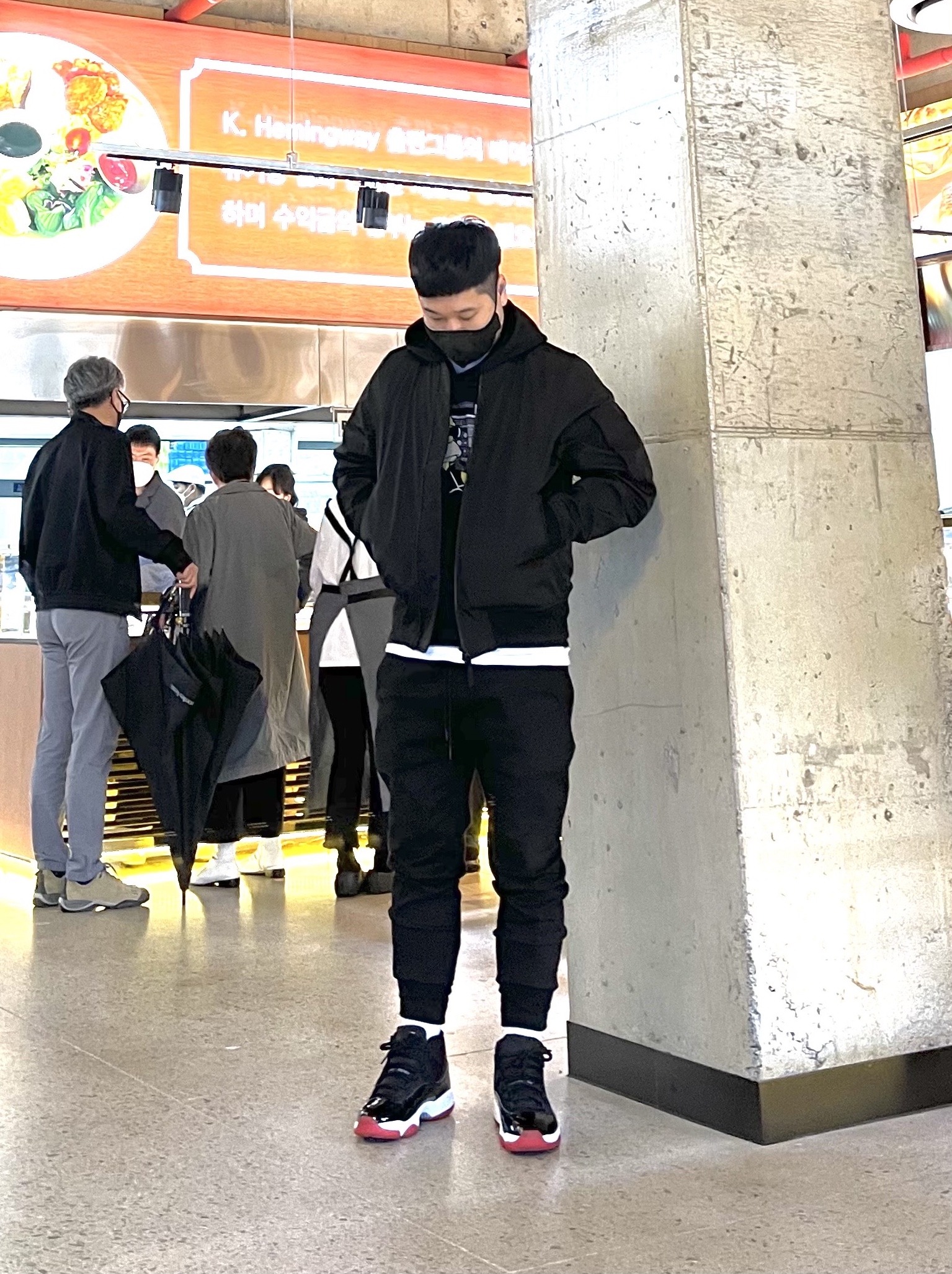 Jordan 11 Retro Bred 2019 착용 스타일