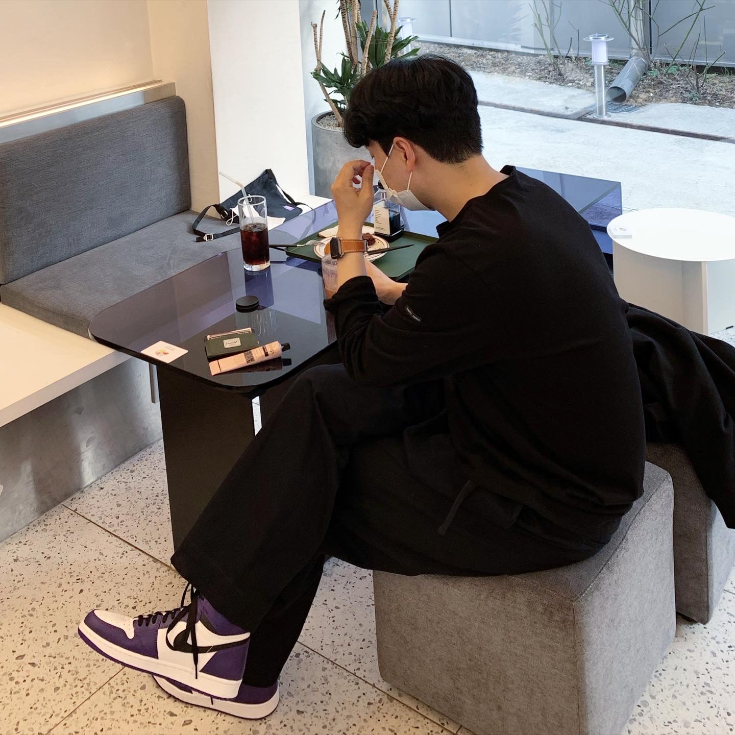 Jordan 1 Retro High OG Court Purple 2020 착용 스타일