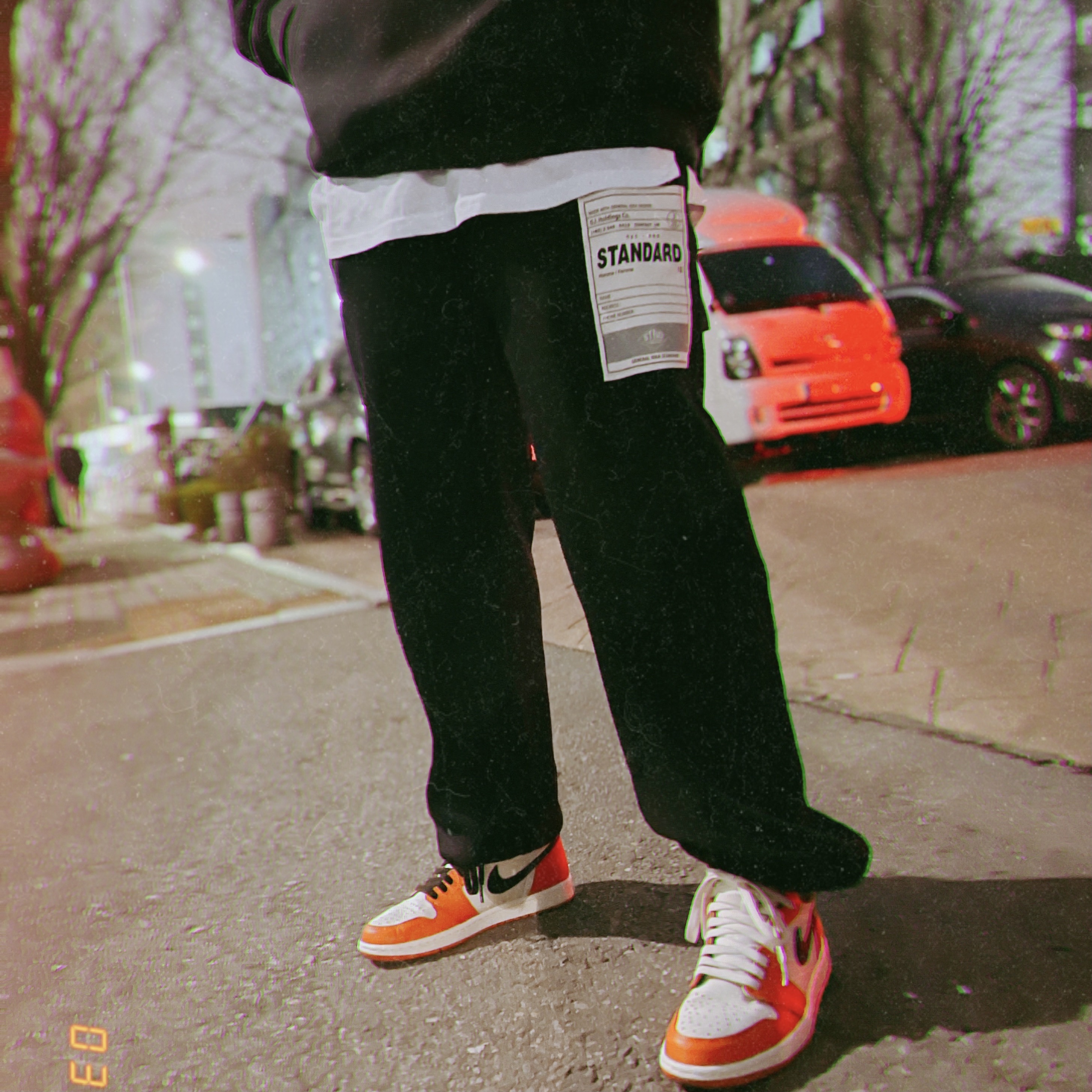 Jordan 1 Retro High OG Reverse Shattered Backboard 착용 스타일