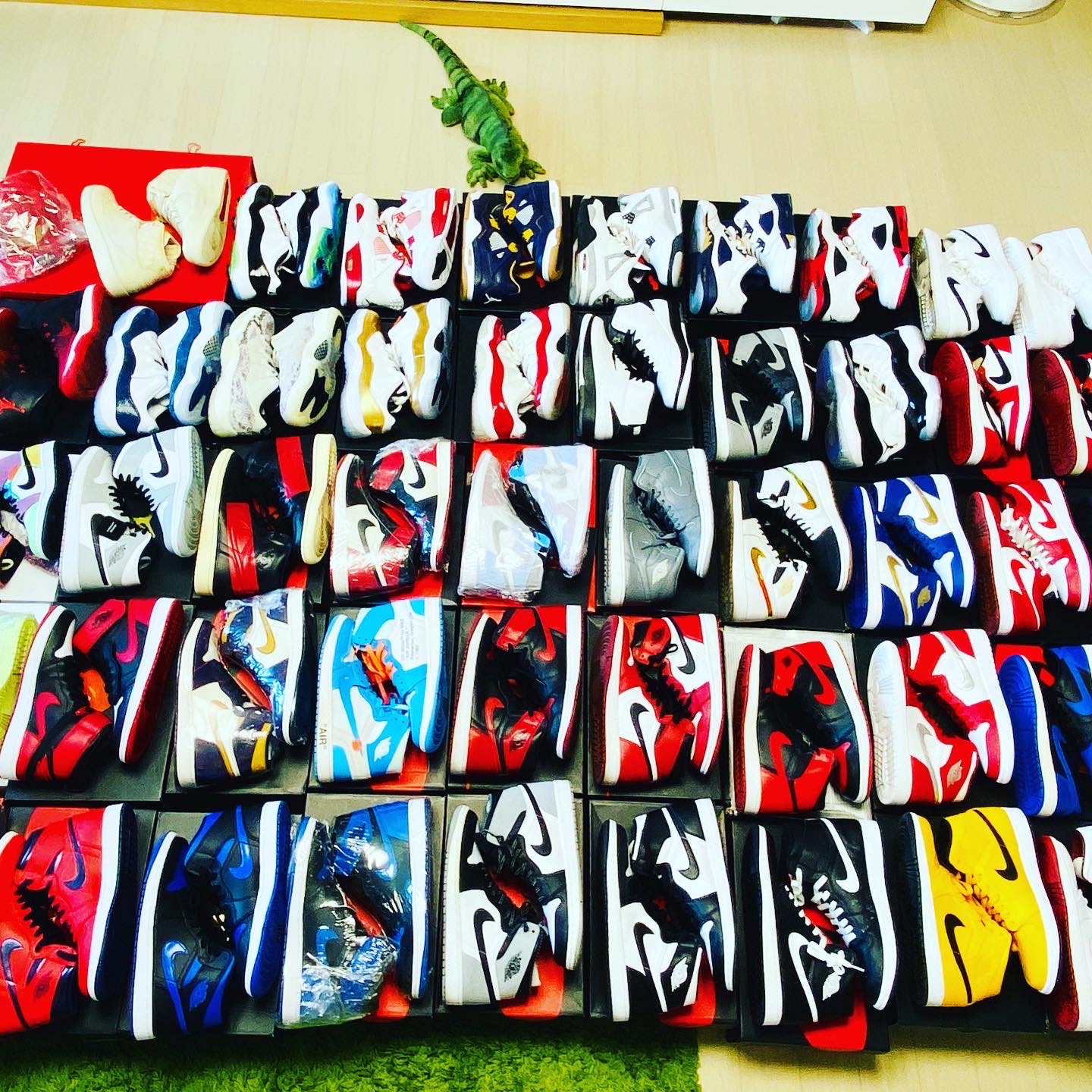 Jordan 1 Retro High OG Chicago 2015, Jordan 1 Retro High Banned 2011 착용 스타일