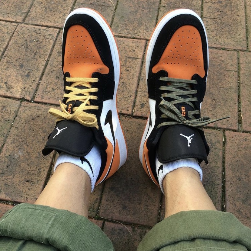 Jordan 1 Low Shattered Backboard 착용 스타일 - 2