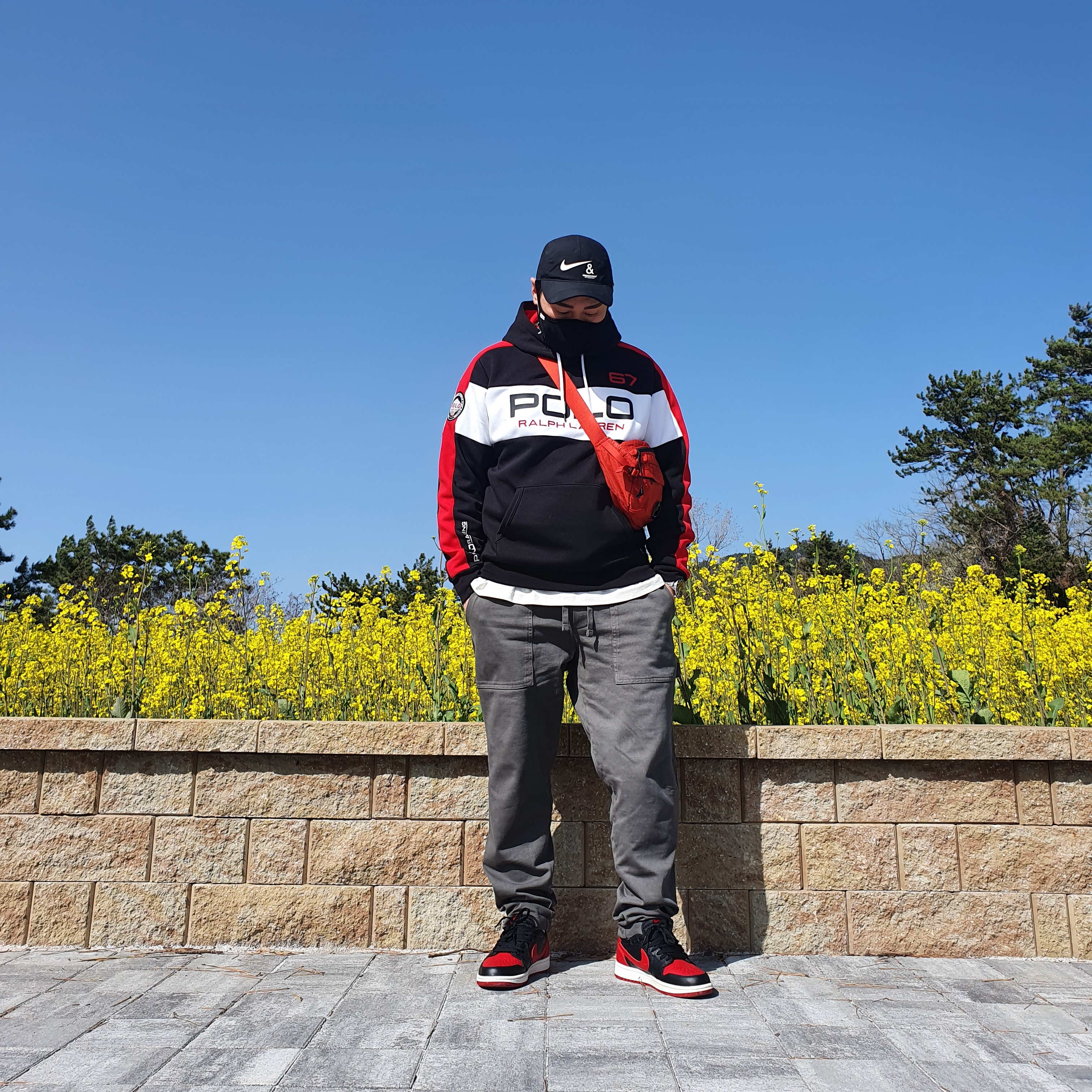 Jordan 1 Retro Low OG Bred 2015 착용 스타일 - 3