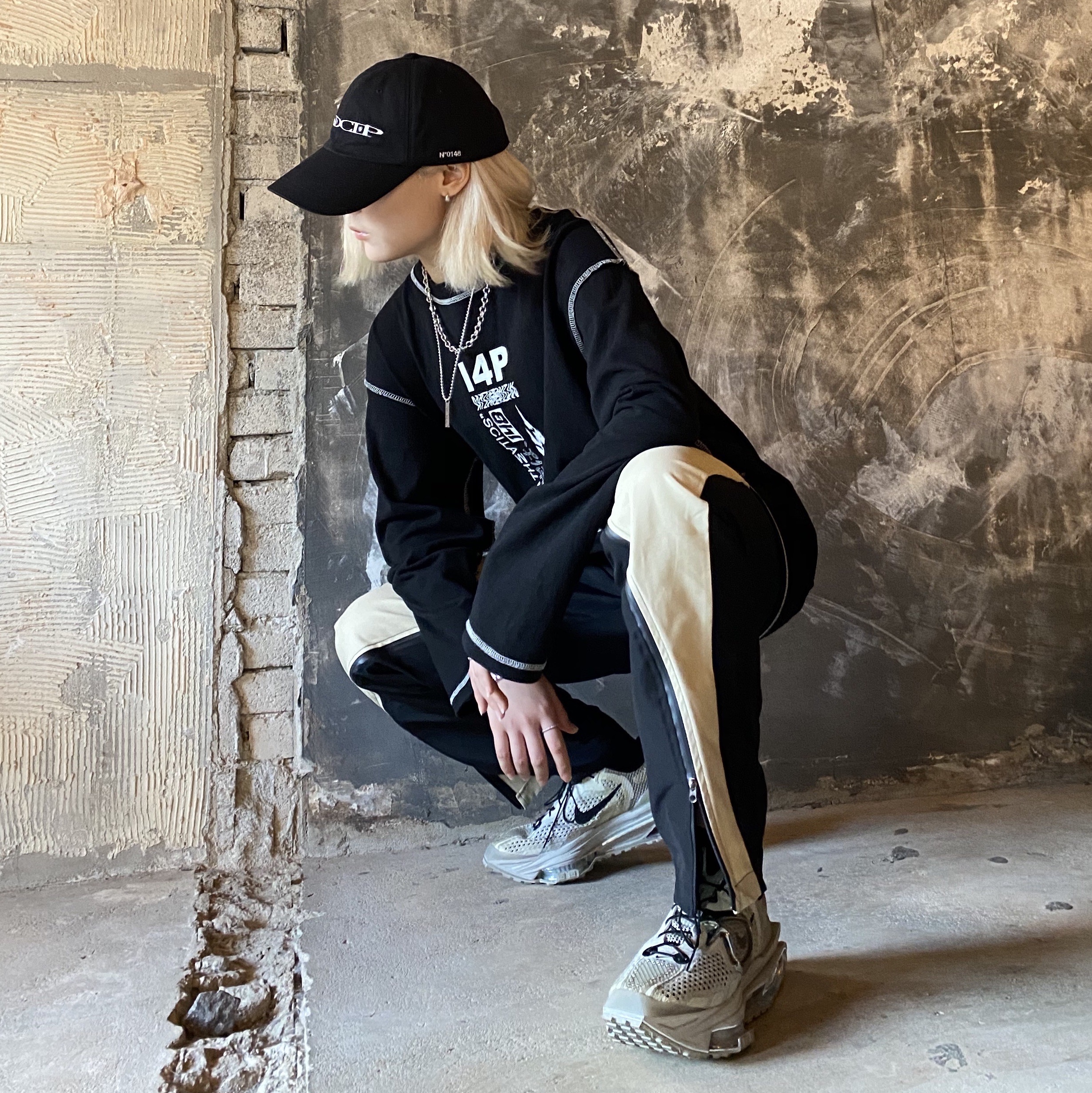 Nike x Matthew M Williams Zoom 004 Stone 착용 스타일
