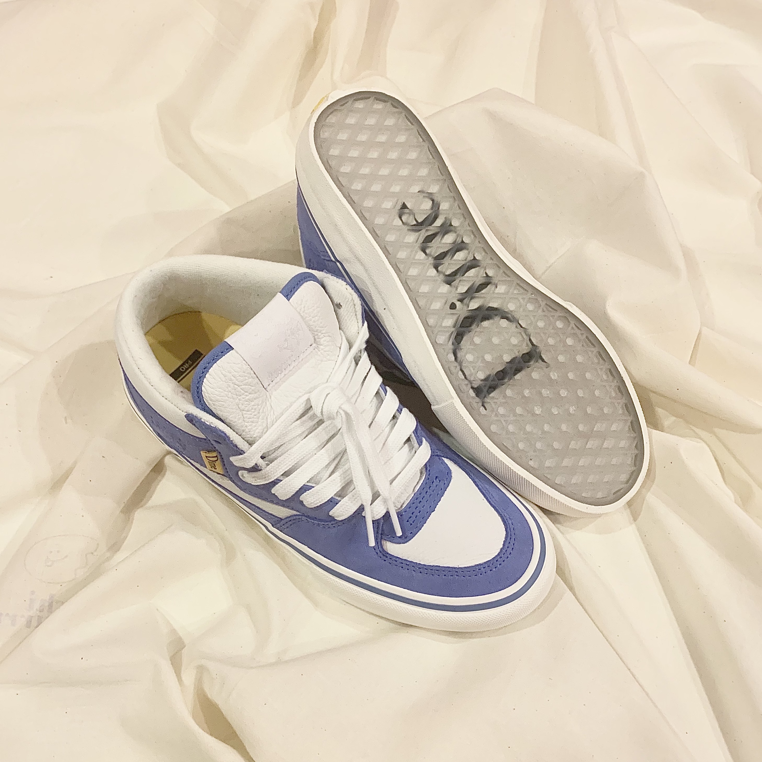 Vans x Dime Half Cab Pro LTD Blue, Vans x Dime Half Cab Pro LTD Reflective Gray 착용 스타일 - 3