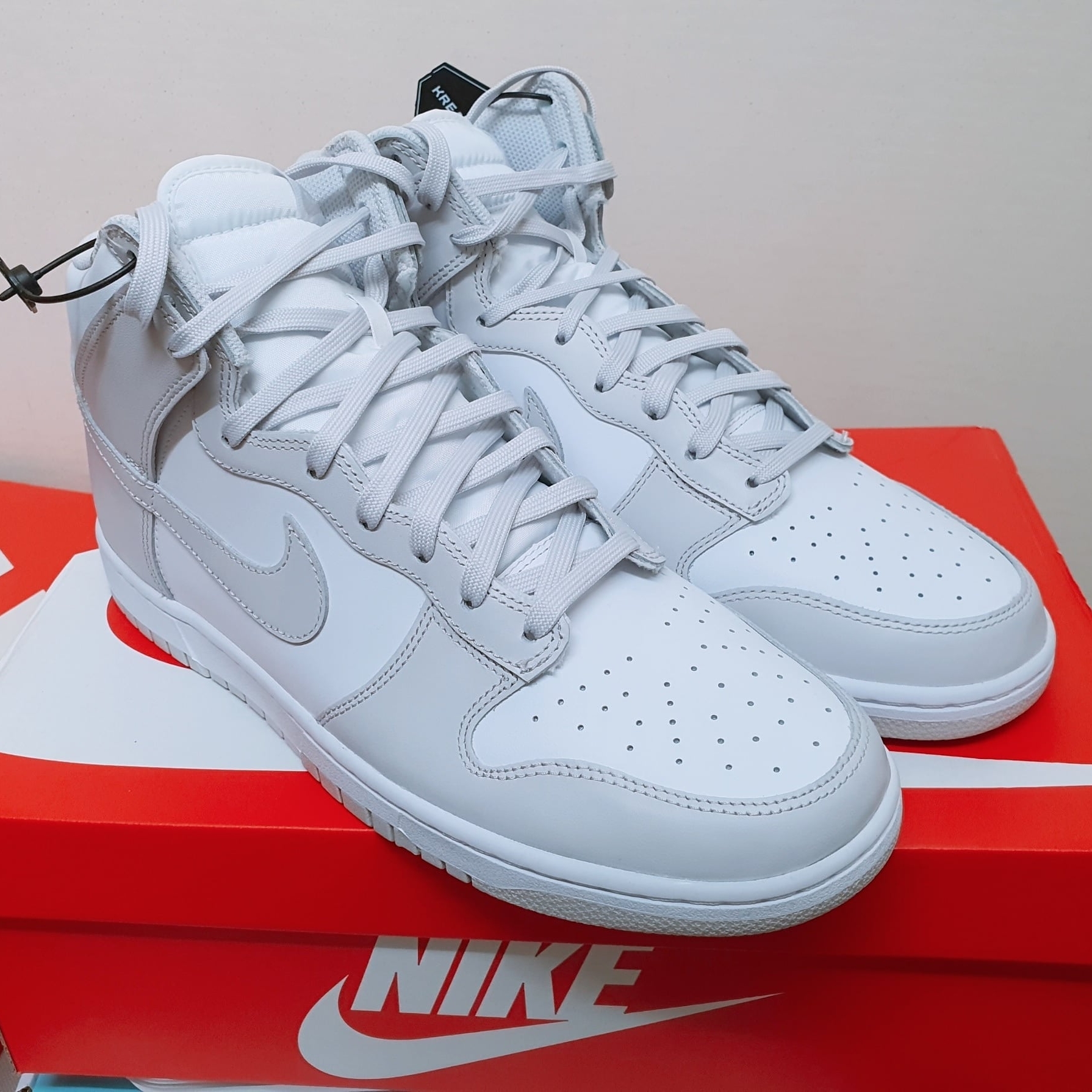 Nike Dunk High Retro Vast Grey 착용 스타일