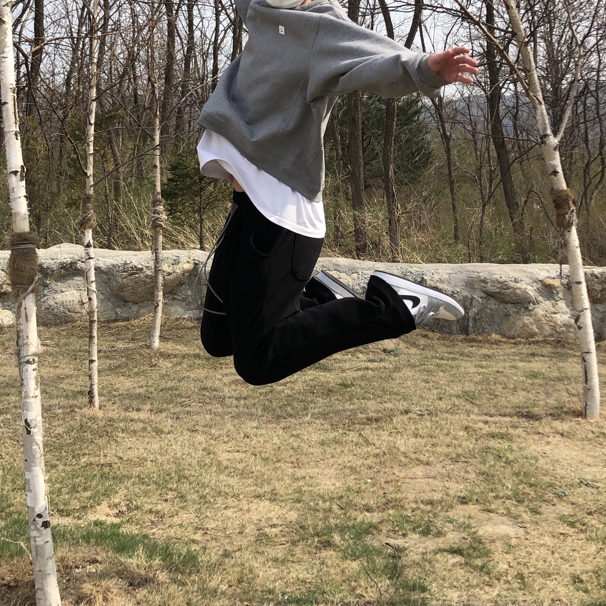 Jordan 1 Low Light Smoke Grey 착용 스타일