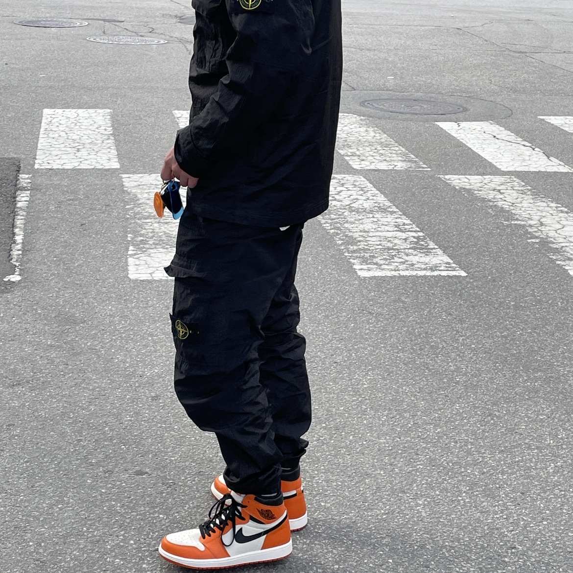 Jordan 1 Retro High OG Reverse Shattered Backboard 착용 스타일