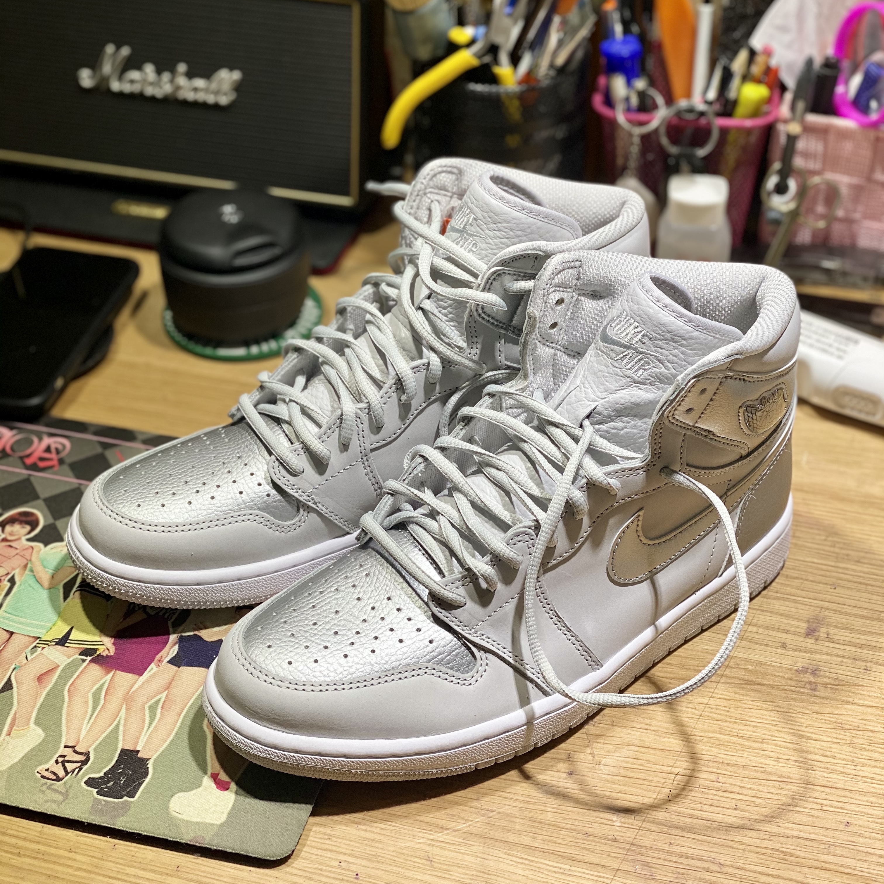 Jordan 1 Retro High OG CO.JP Neutral Grey 착용 스타일
