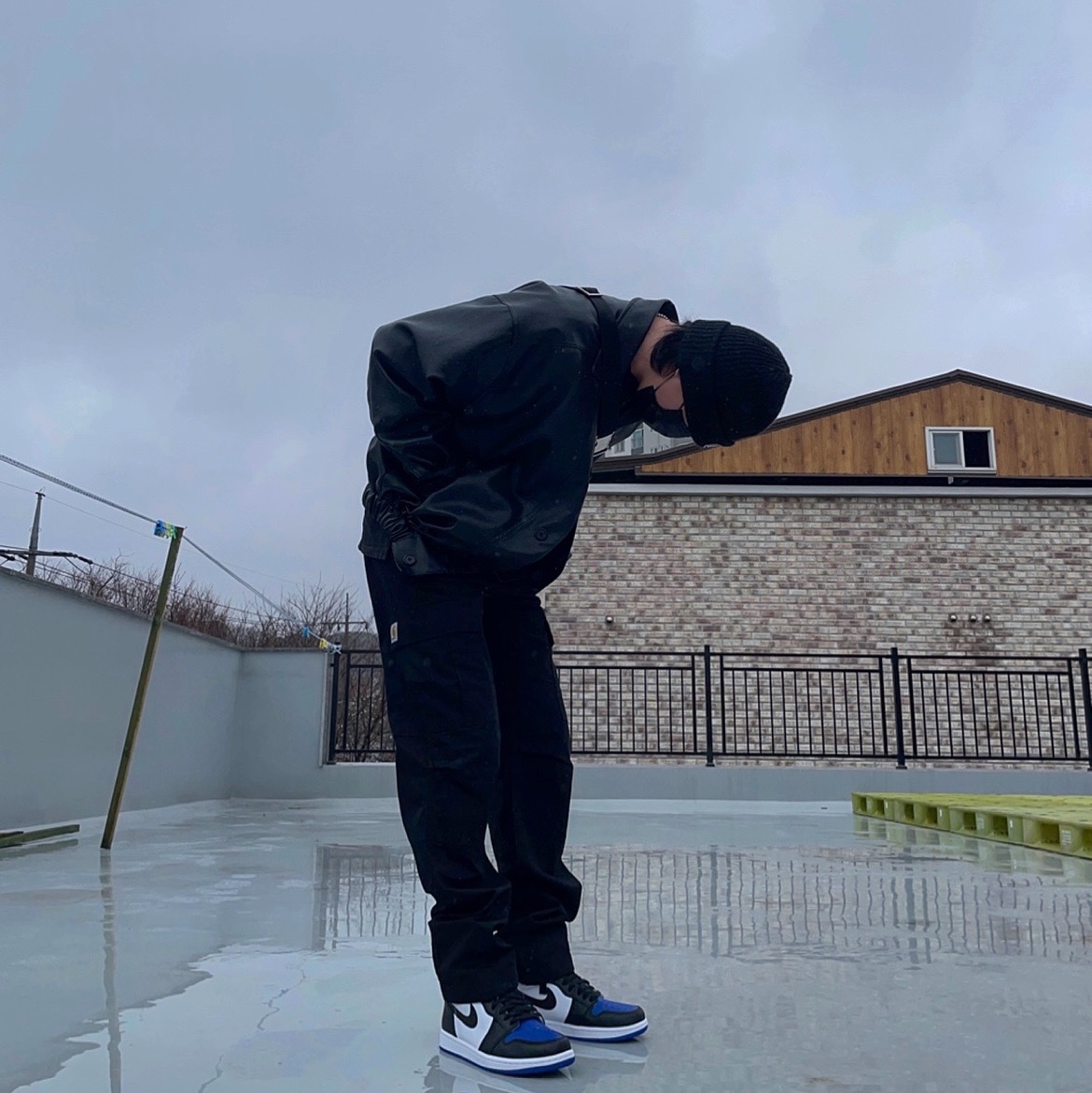Jordan 1 Retro High OG Royal Toe 착용 스타일
