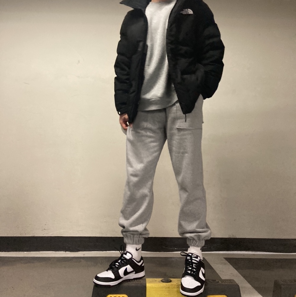 Nike Dunk Low Retro Black 착용 스타일