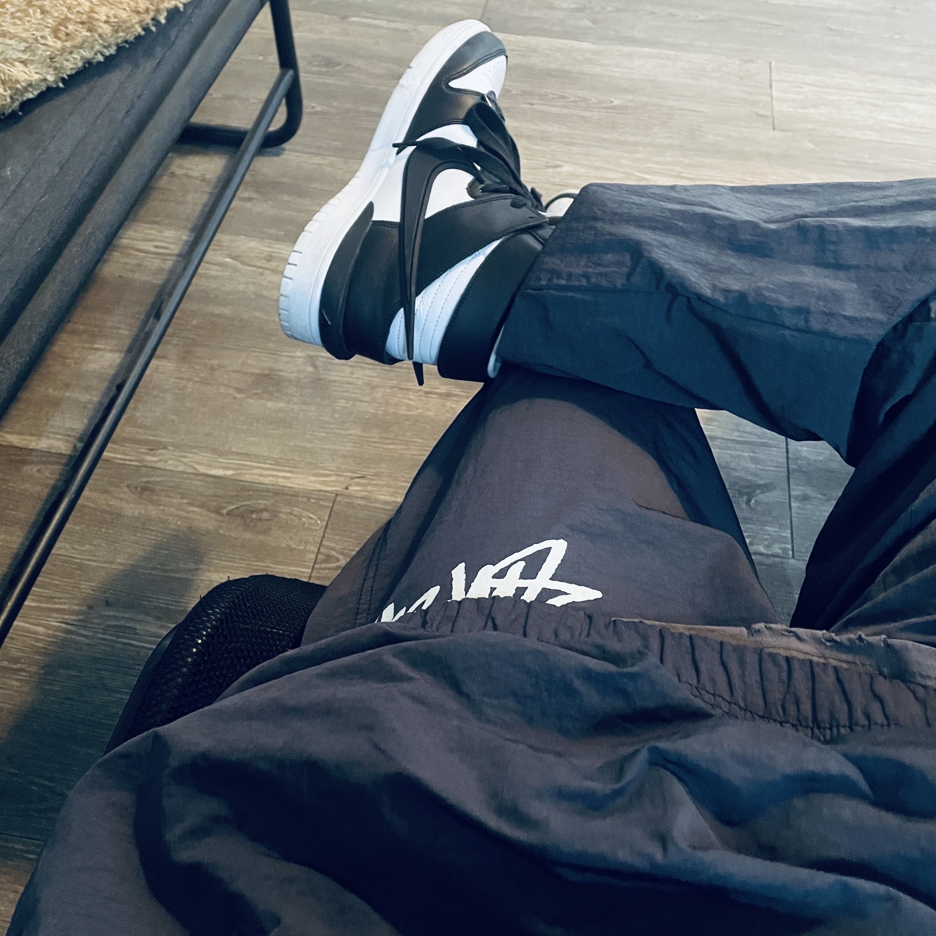 Nike x Ambush Dunk High Black, Nike x Stussy Beach Pants Off Noir 착용 스타일